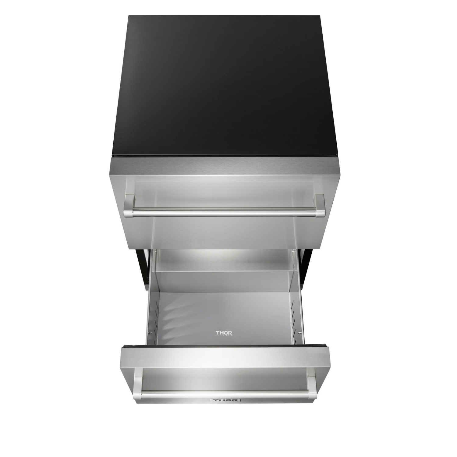 Thor Kitchen 24 Inch Indoor Outdoor Refrigerator Drawer In stainless Steel - TRF24U