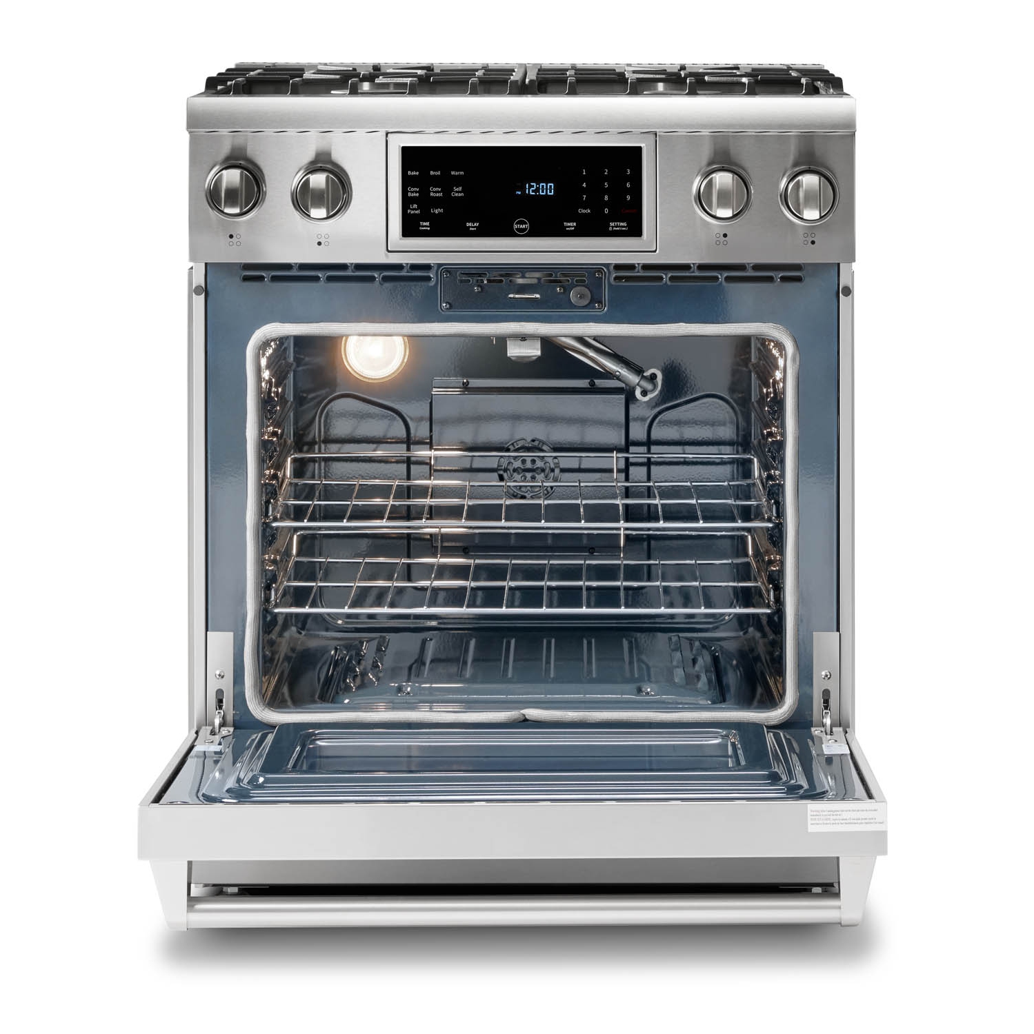 Thor cuisine 30 pouces panneau inclinable cuisinière à gaz professionnelle - modèle TRG3001