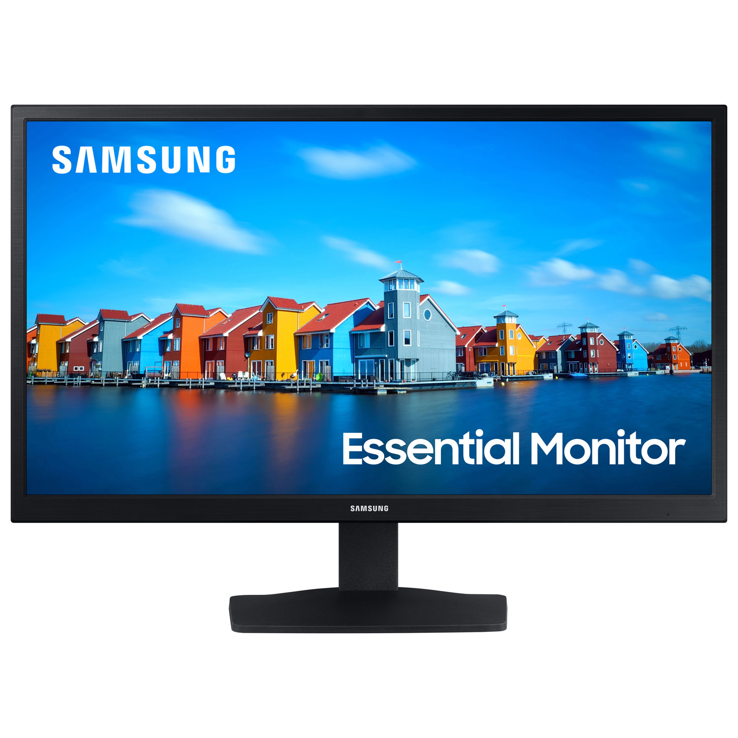Samsung 22" FHD 60Hz 5ms GTG VA LCD Monitor (LS22A338NHNXZA) - Black