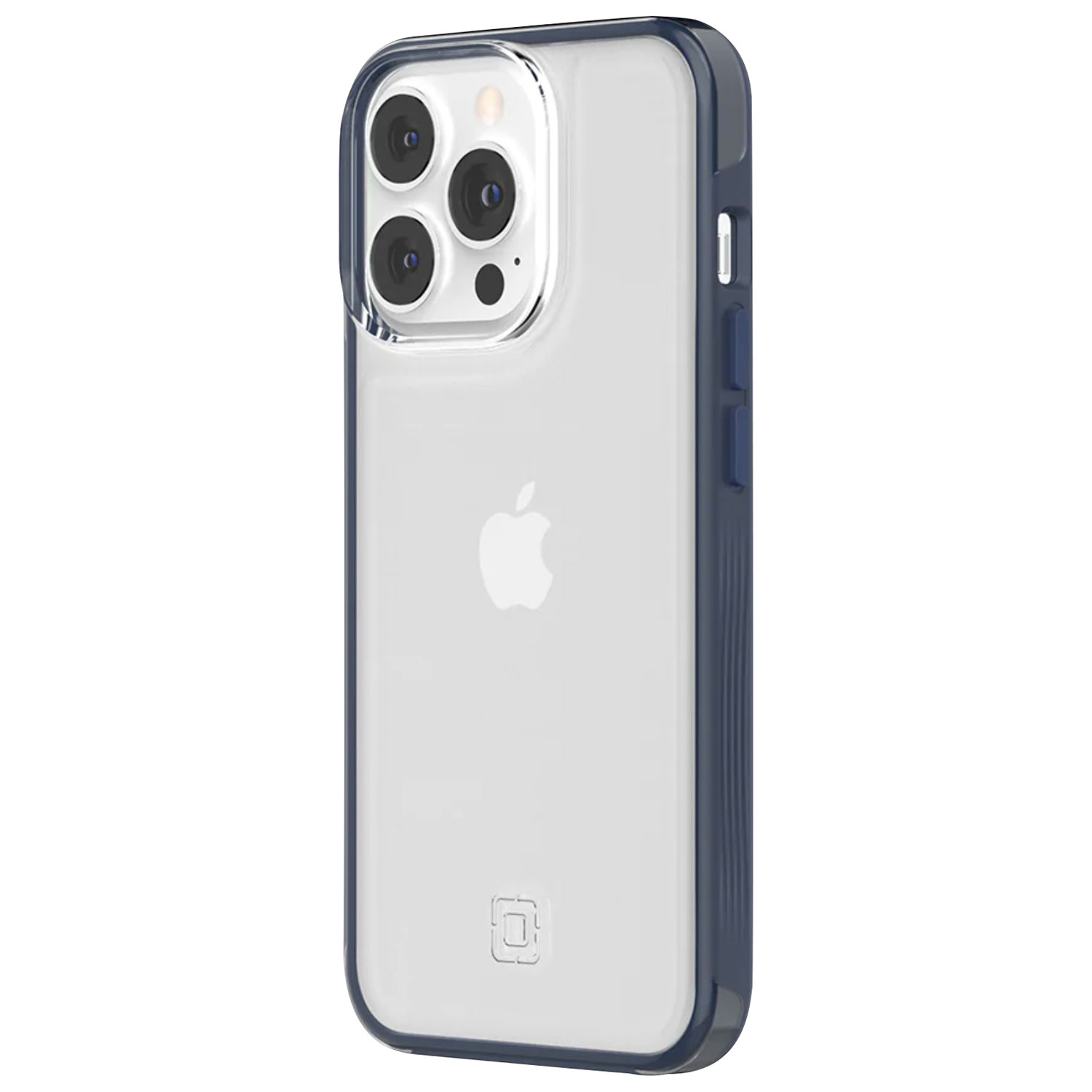 Étui rigide ajusté Organicore d'Incipio pour iPhone 13 Pro Max - Transparent/Bleu marine