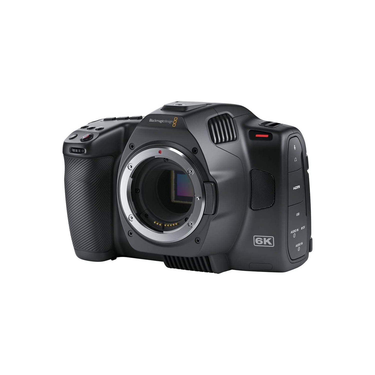 Blackmagic Design Pocket Cinema Camera 6K G2 + Canon EF 50mm Lens + 64GB Cards + More