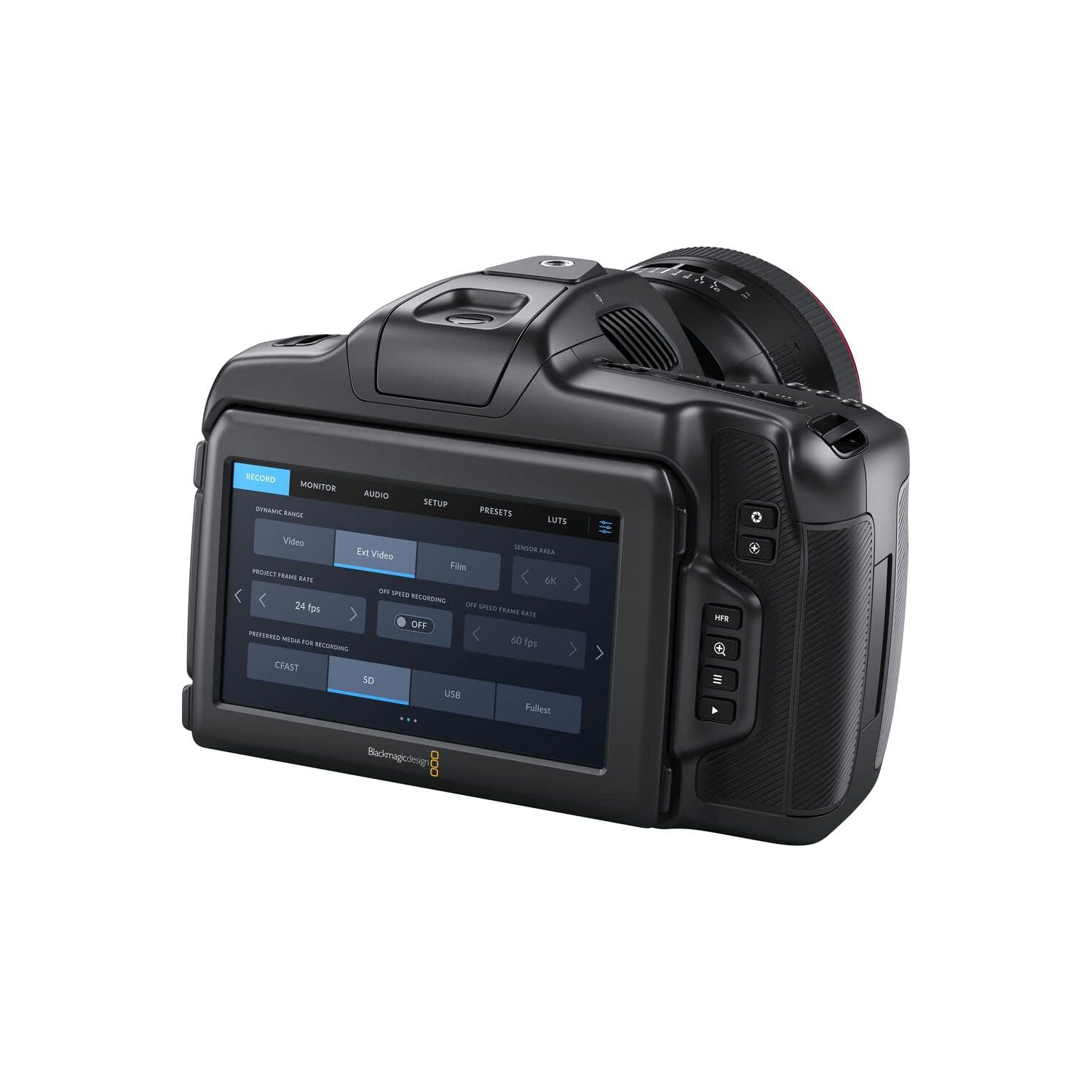 Blackmagic Design Pocket Cinema Camera 6K G2 + Canon EF 50mm Lens + 64GB Cards + More