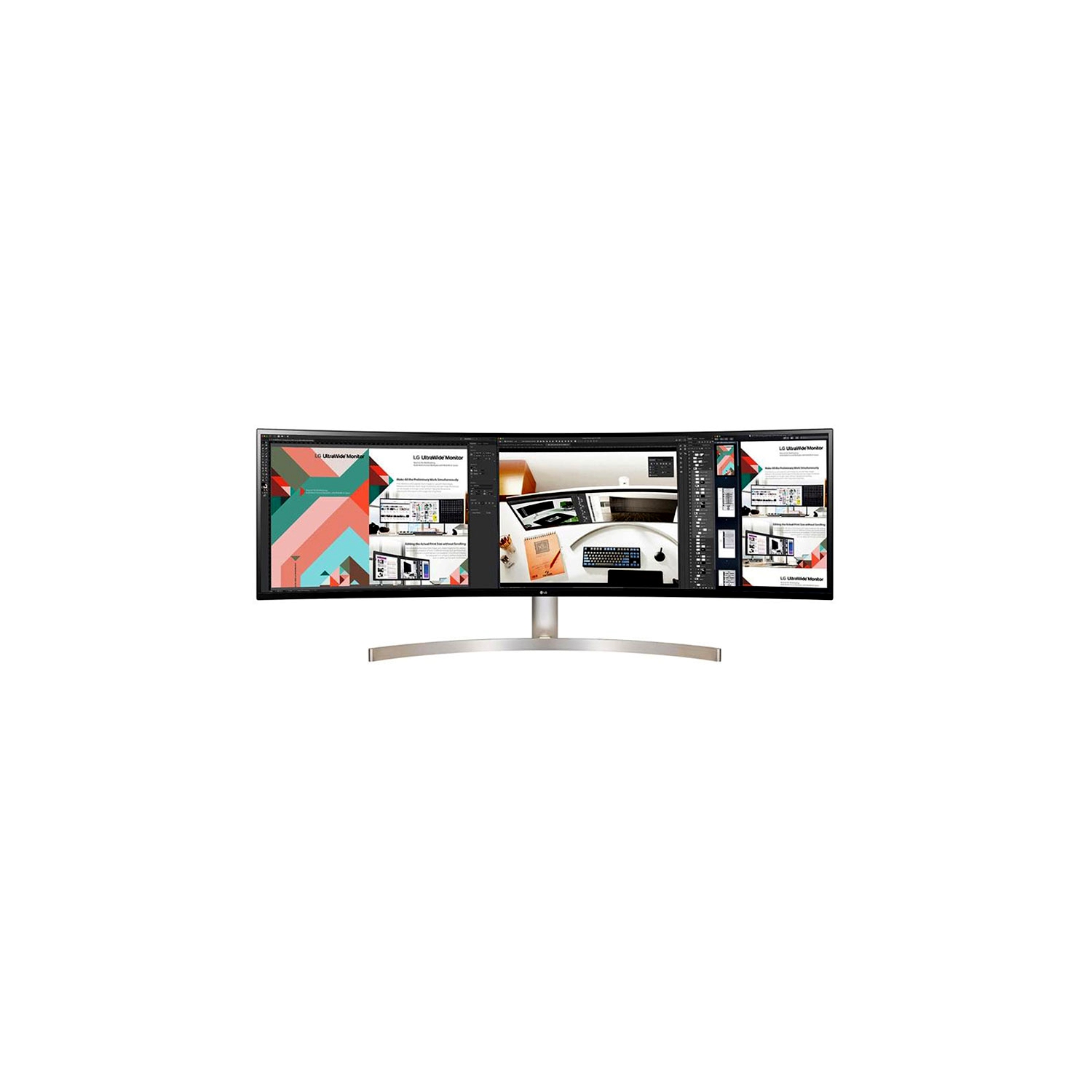 Refurbished (Excellent) - LG 49WL95C-W 49" 32:9 Curved UltraWide HDR IPS Monitor