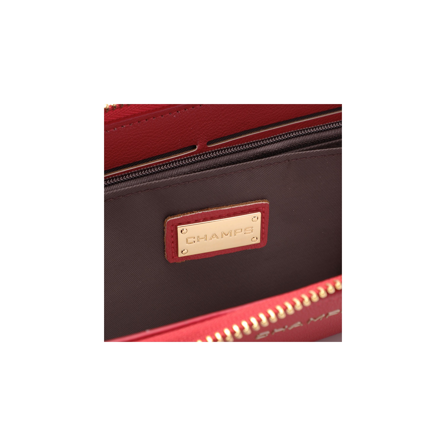 CHAMPS RFID Zip-around wallet