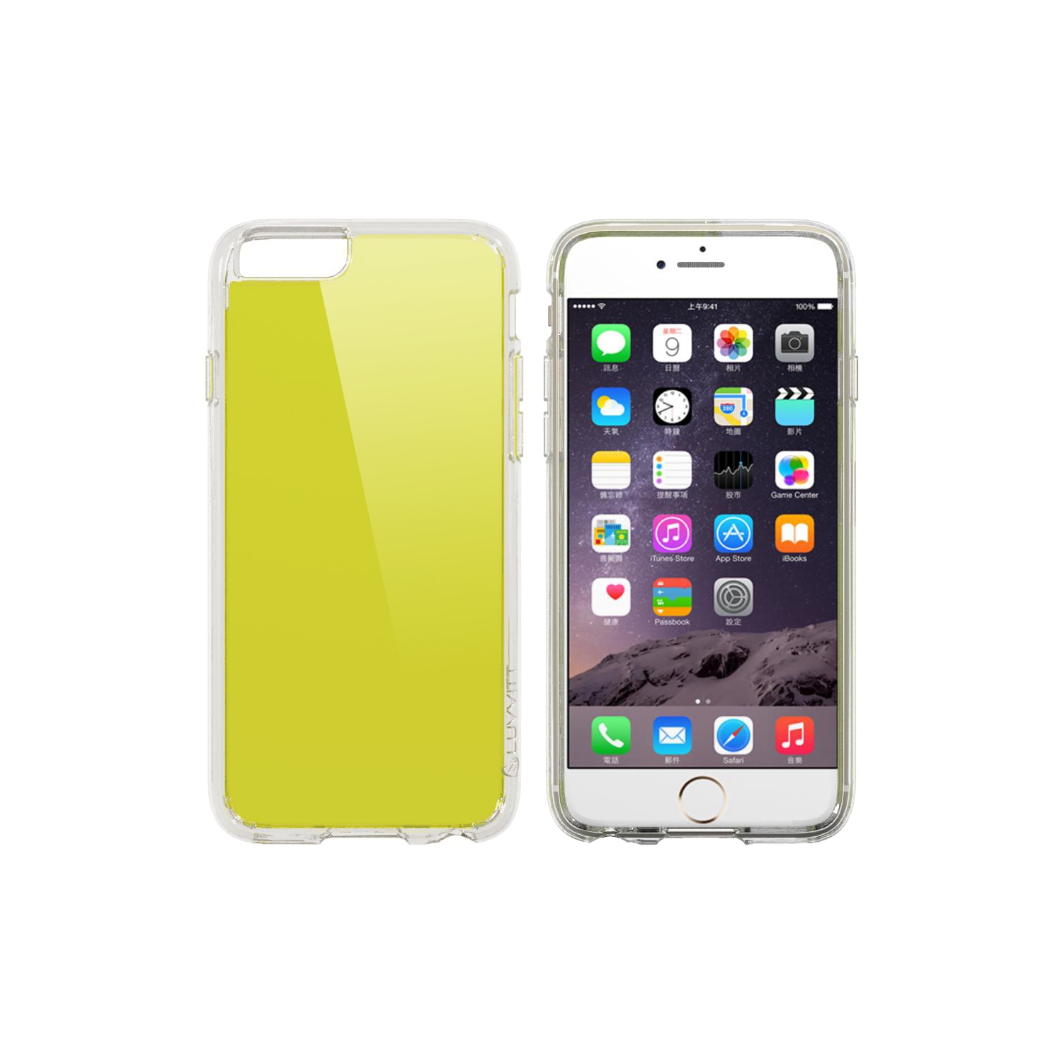LUVVITT CLEARVIEW Case for iPhone 6 / 6S | Back Cover for iPhone 6 / 6S - Clear