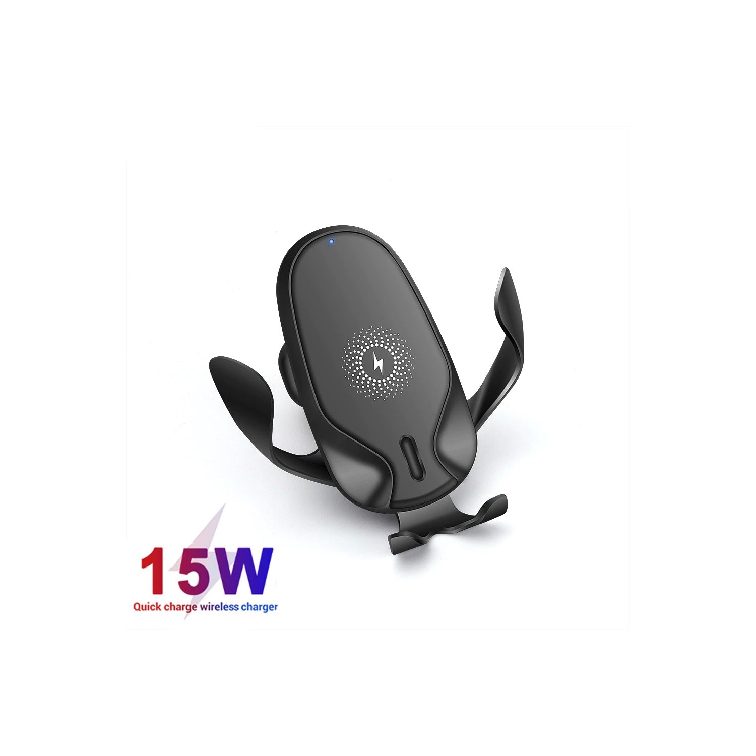 Qi Wireless Car Phone Charger Air Vent Mount Phone Holder Quick Fast Charge 15W For Samsung Galaxy iPhone Google Huawei Android