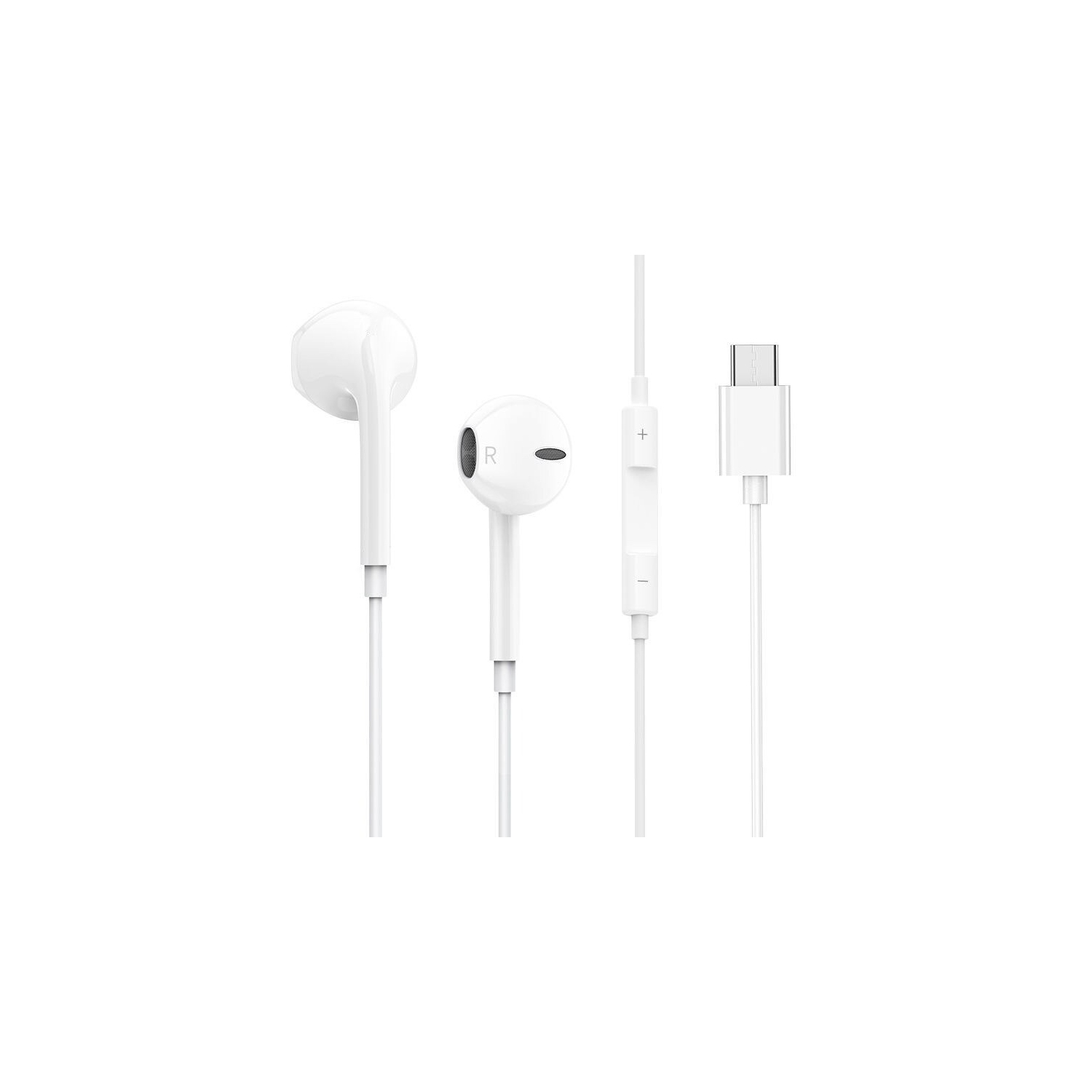 SuperShield – Écouteurs type C USB-C casques d’écoute avec commande de volume du microphone pour LG de Huawei Google S8 S9 S10 plus S20 S21 FE S22
