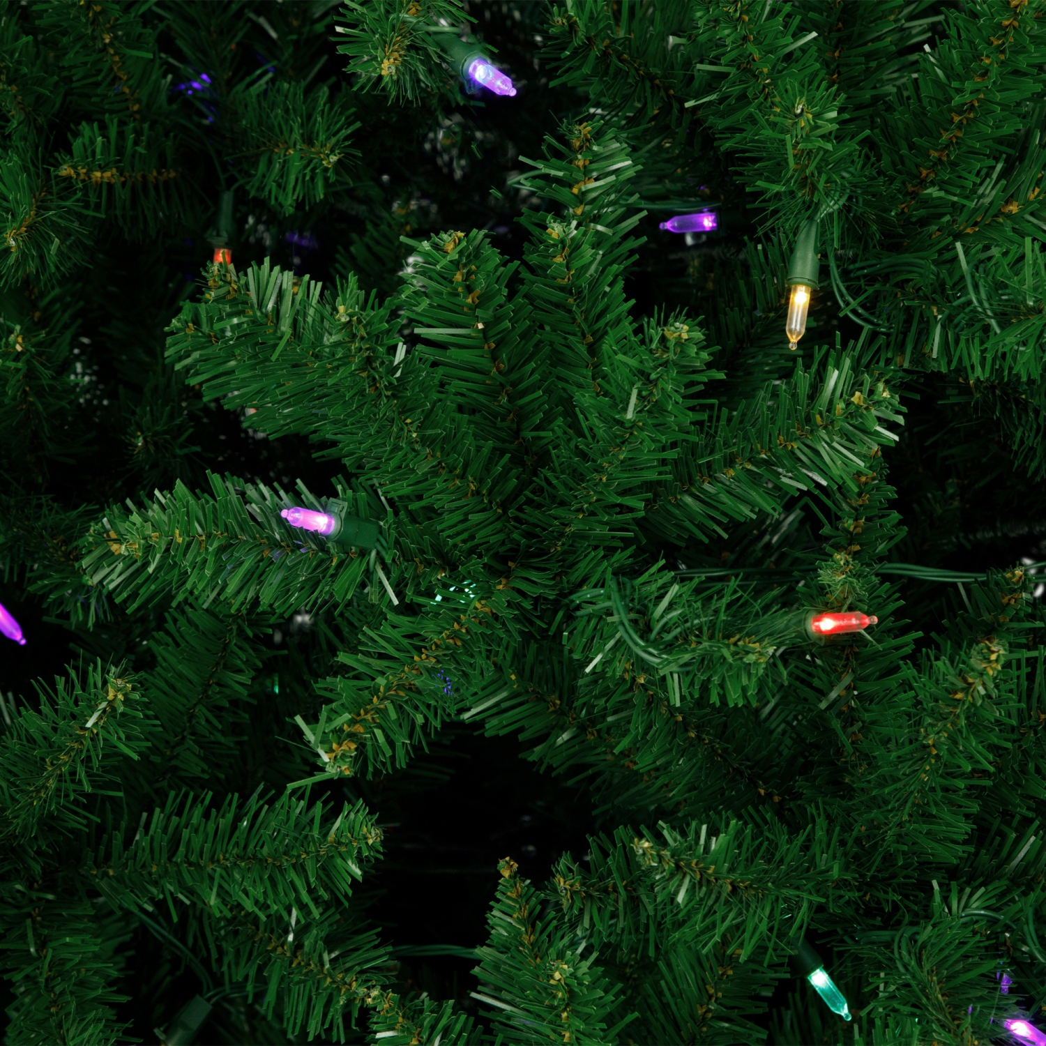 7.5' Pre-Lit Manchester Pine Instant Connect Artificial Christmas Tree, Dual LED Lights