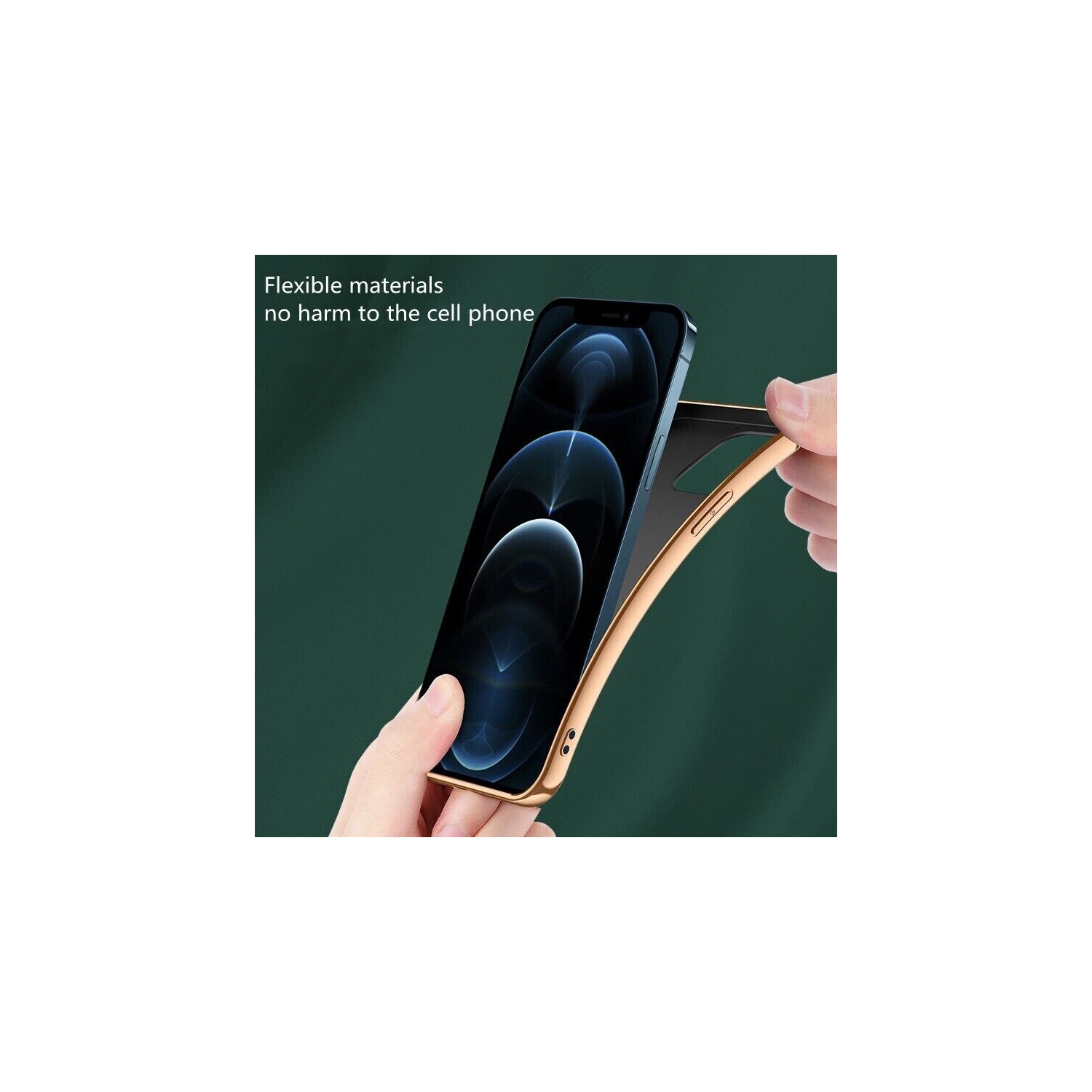 Étui en cuir pour Apple iPhone 11 Soft Luxury Stream Plating Elegant Black Sulada