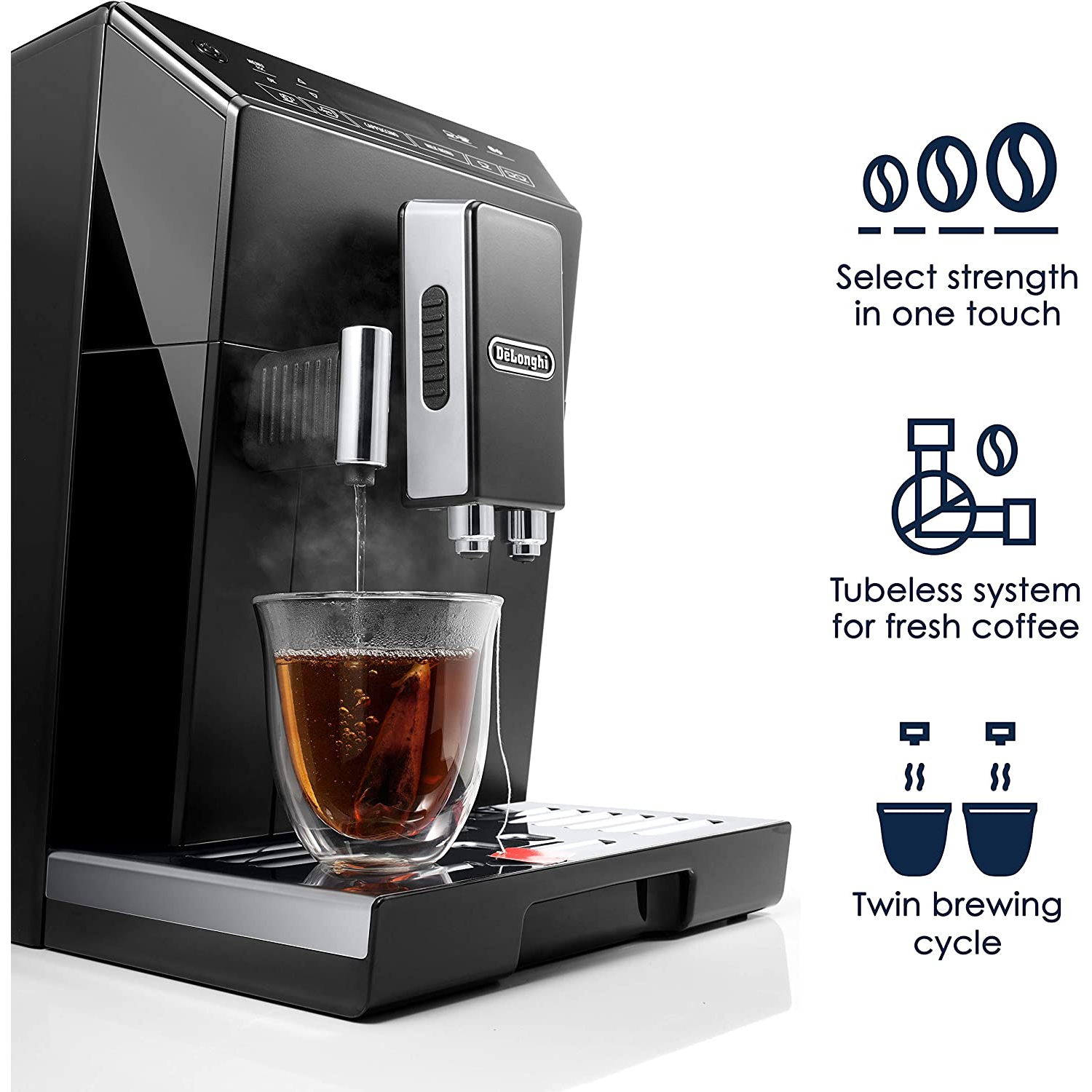 Refurbished Good De Longhi Eletta Evo Espresso and Cappuccino