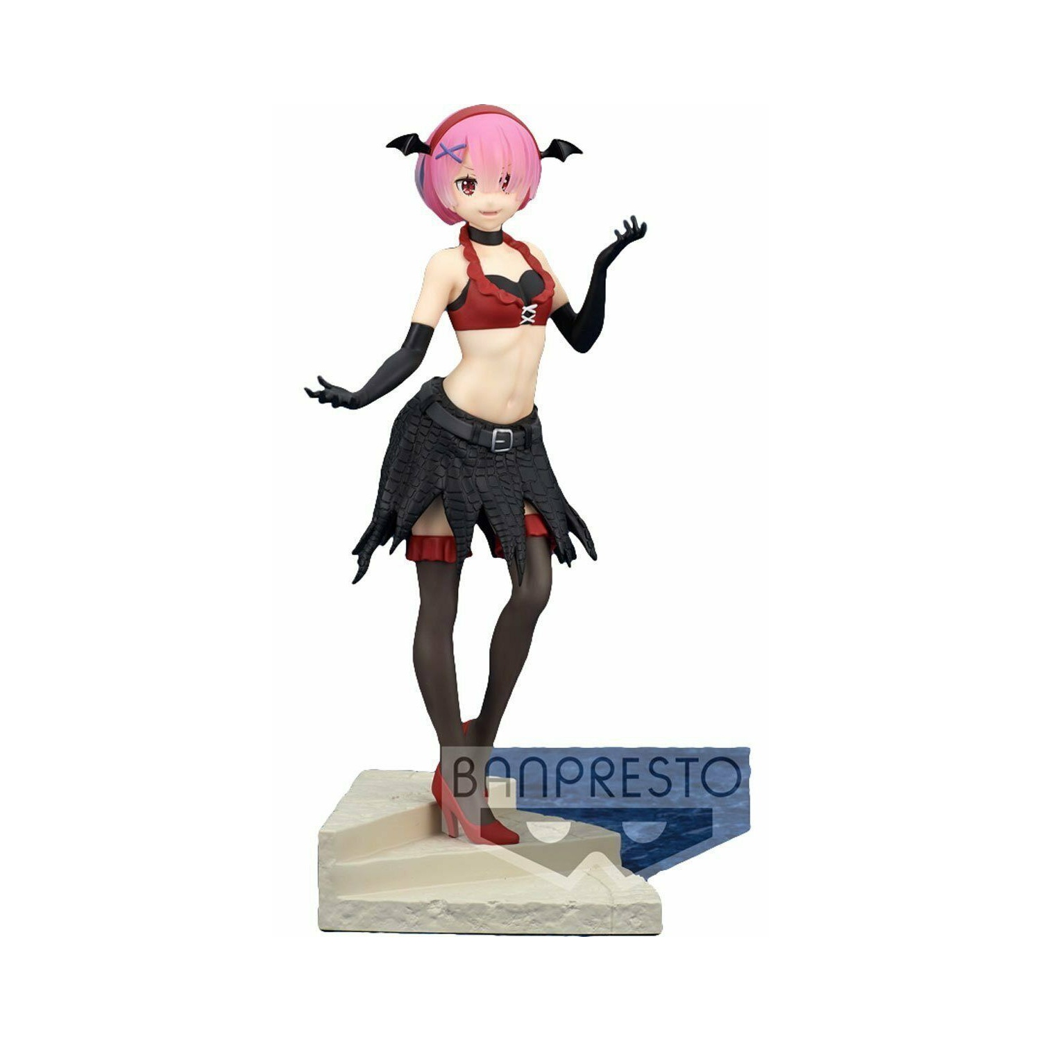 BanPresto - ReZero Starting Life in Another World Monster Motions Ram Statue [COLLECTABLES] Figure, Collectible