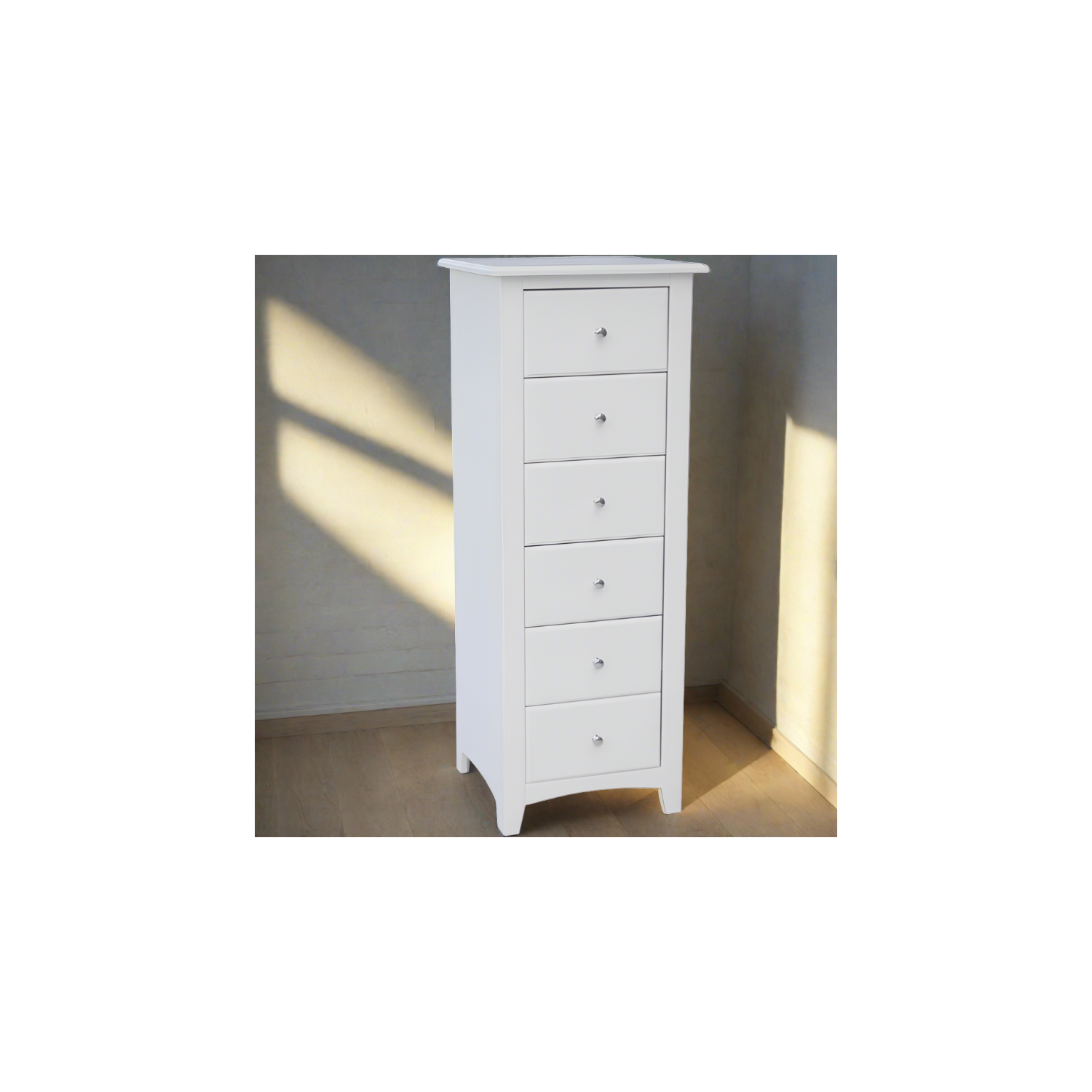 Commode en bois massif haute