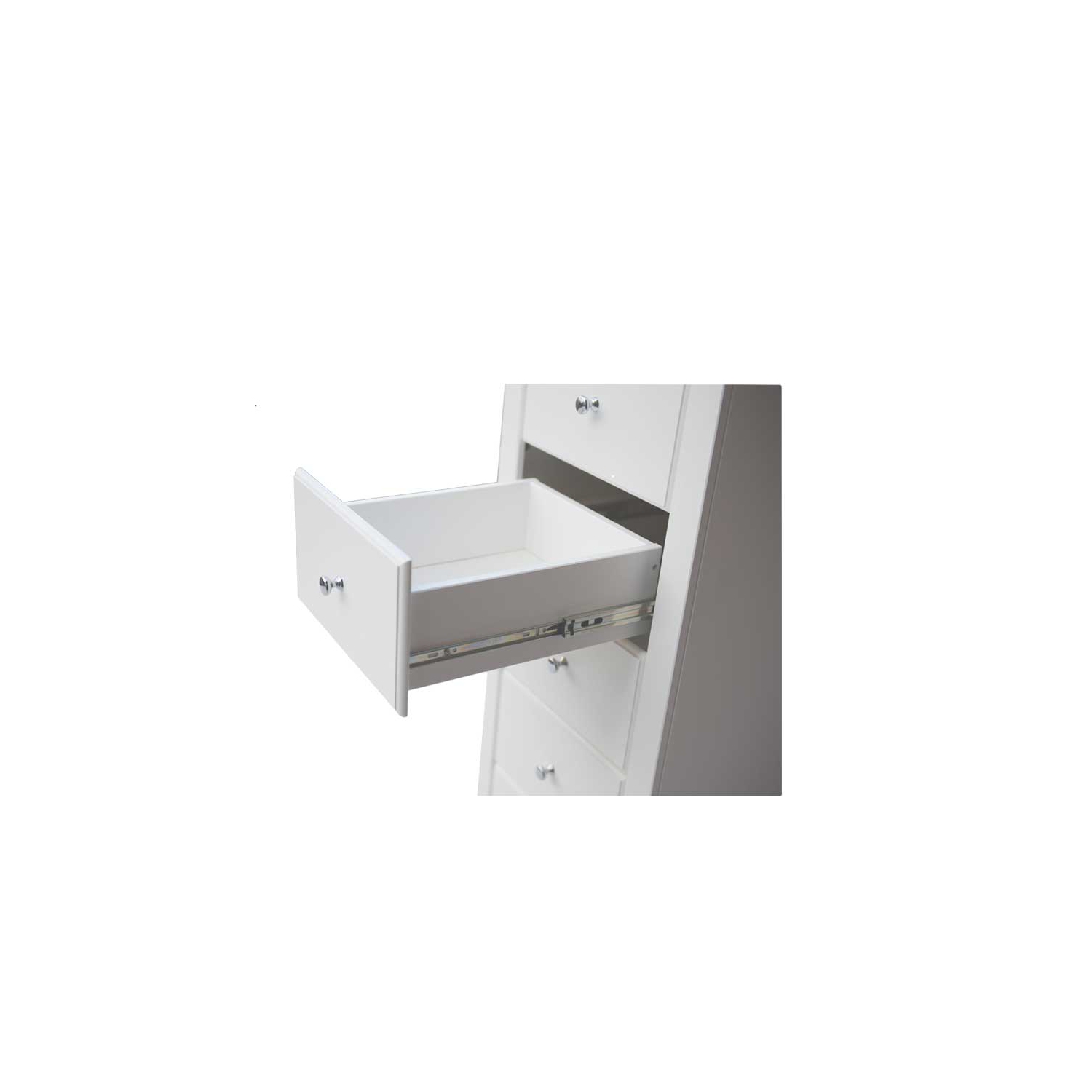 Commode en bois massif haute