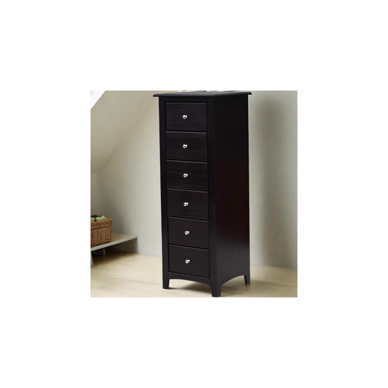 Chest of Drawers Solid Wood Tall