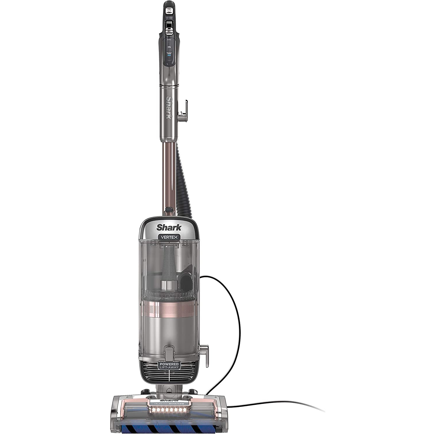 Remis à neuf – aspirateur vertical DuoClean Vertex de Shark avec rouleau à brosse motorisé amovible et autonettoyant