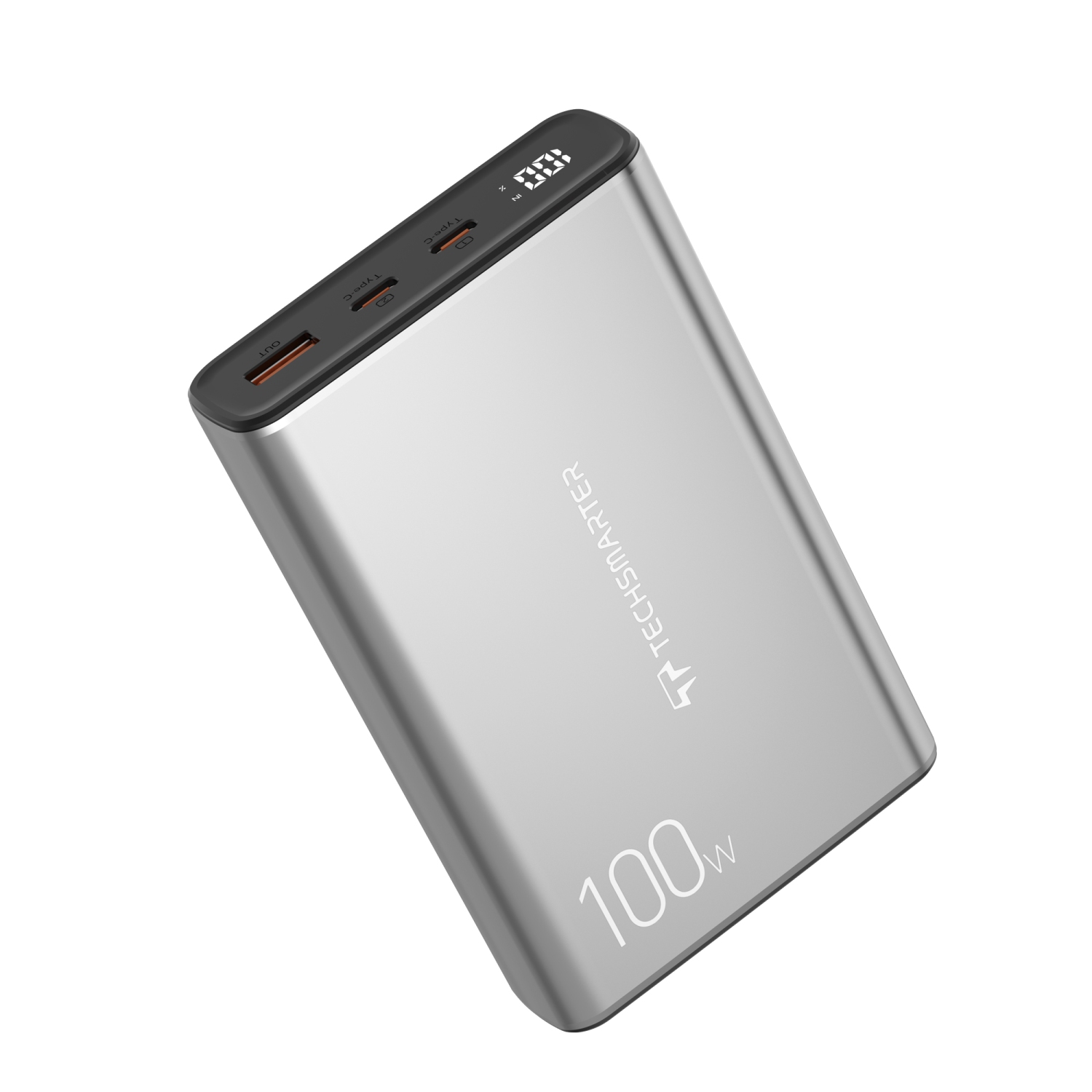 Techsmarter 20000mah 130W Dual USB-C PD Laptop Power Bank with Samsung Super Fast Charging. Portable Charger For iPhone 14, 13, 12, Samsung S22, S21, S20, iPad, MacBook, Steam Deck