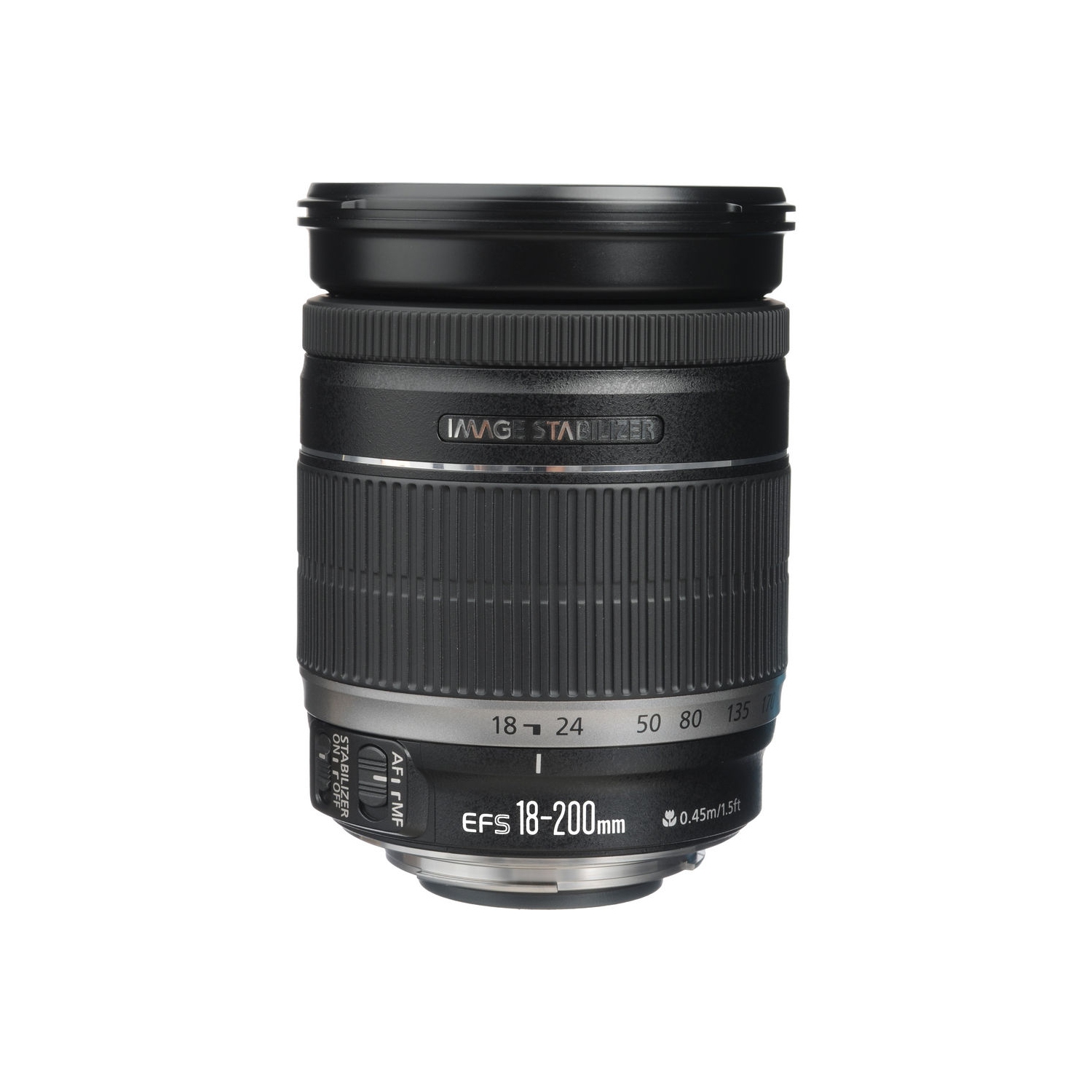 Canon EF-S 18-200mm f/3.5-5.6 IS Lens + Filter Kit + BackPack + More