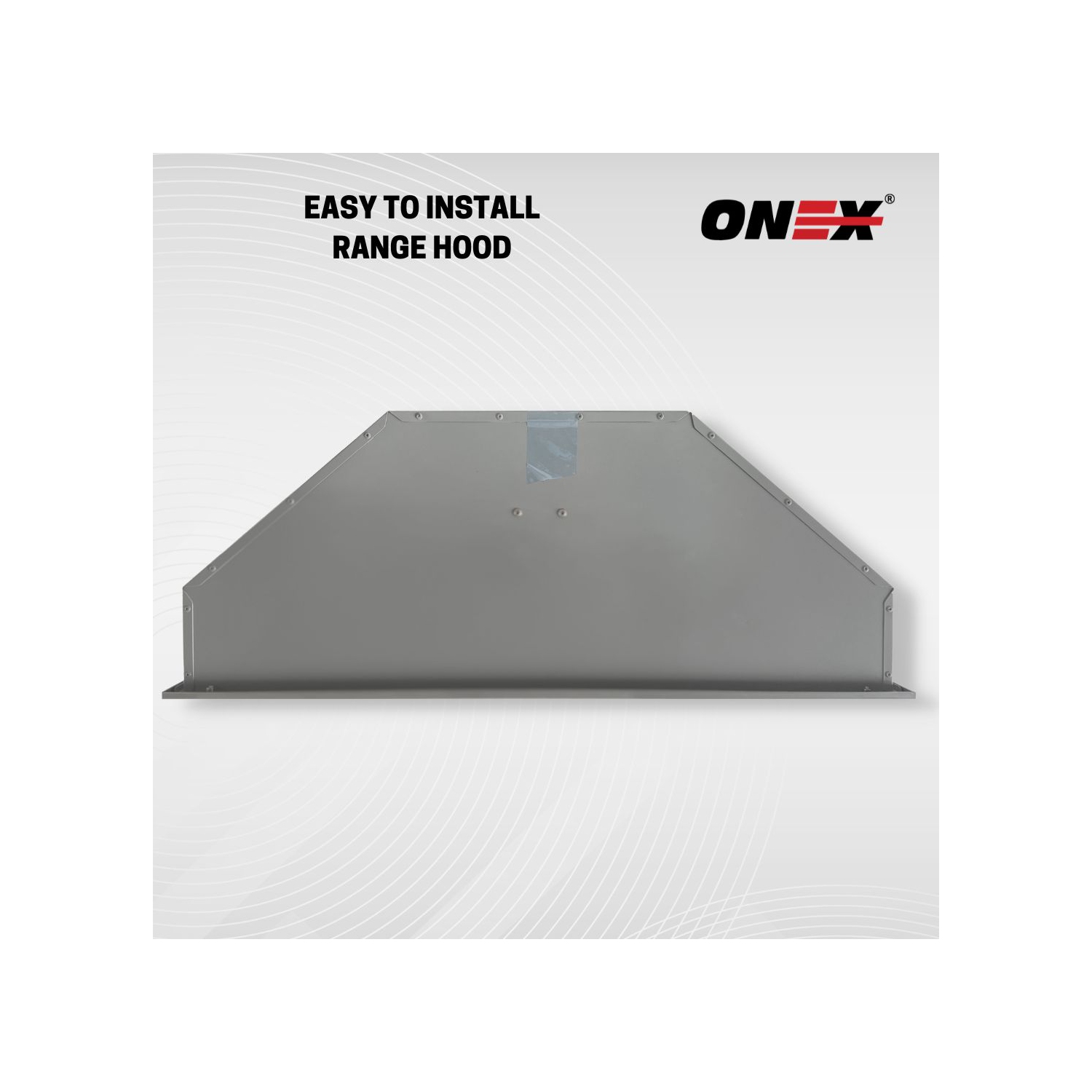 Hotte de cuisine encastrée en acier inoxydable ONEX® 30" 460 CFM #OIN230