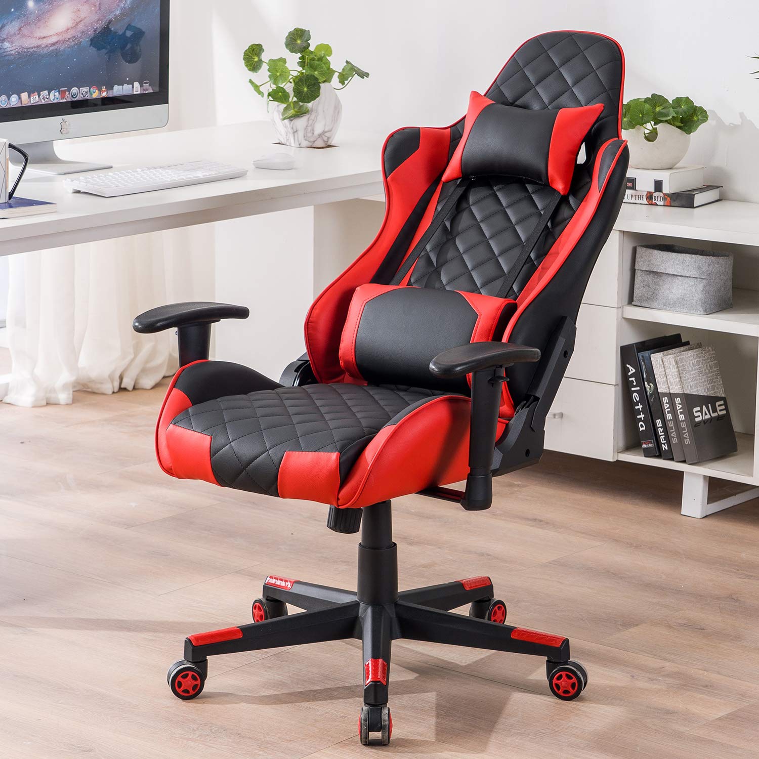 Furniture One Gaming Chair Racing Red