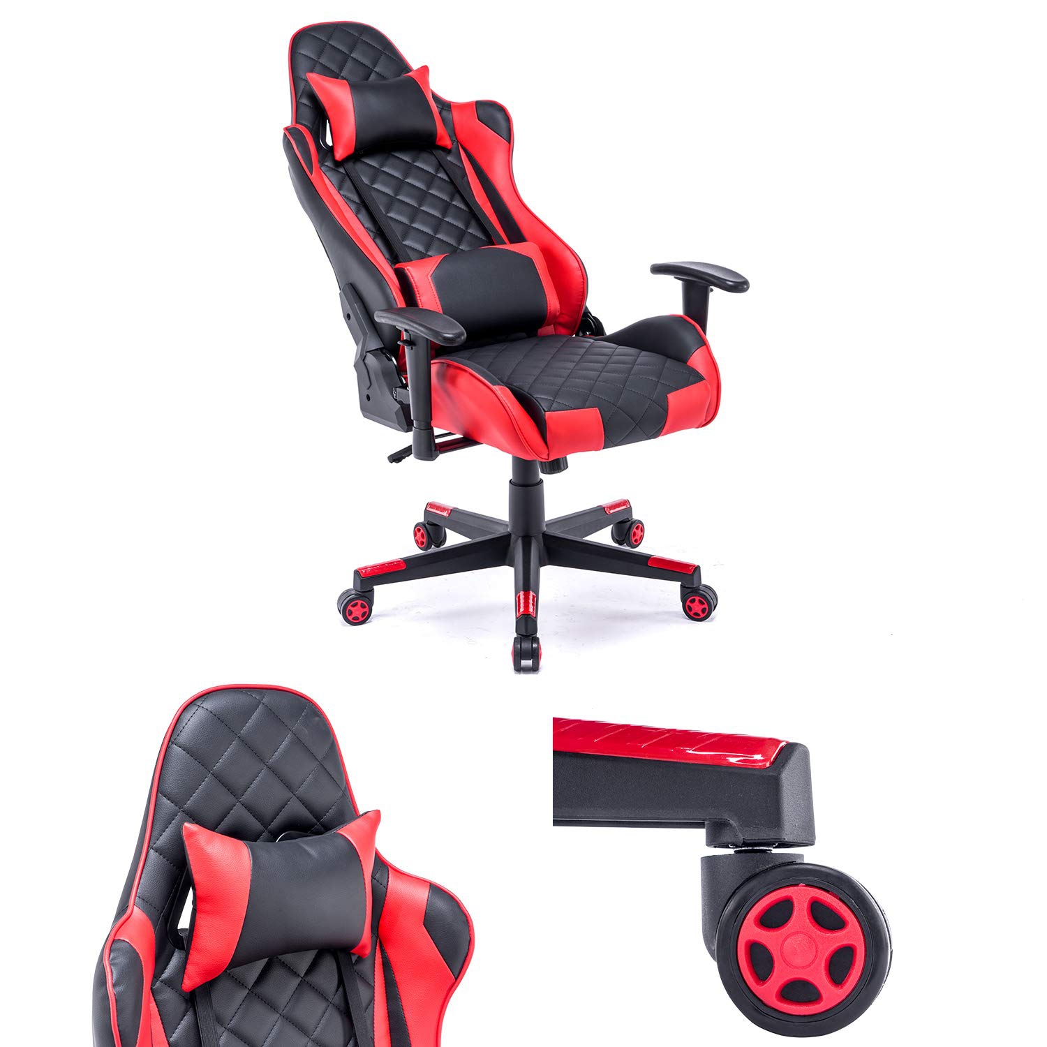 Furniture One Gaming Chair Racing Red