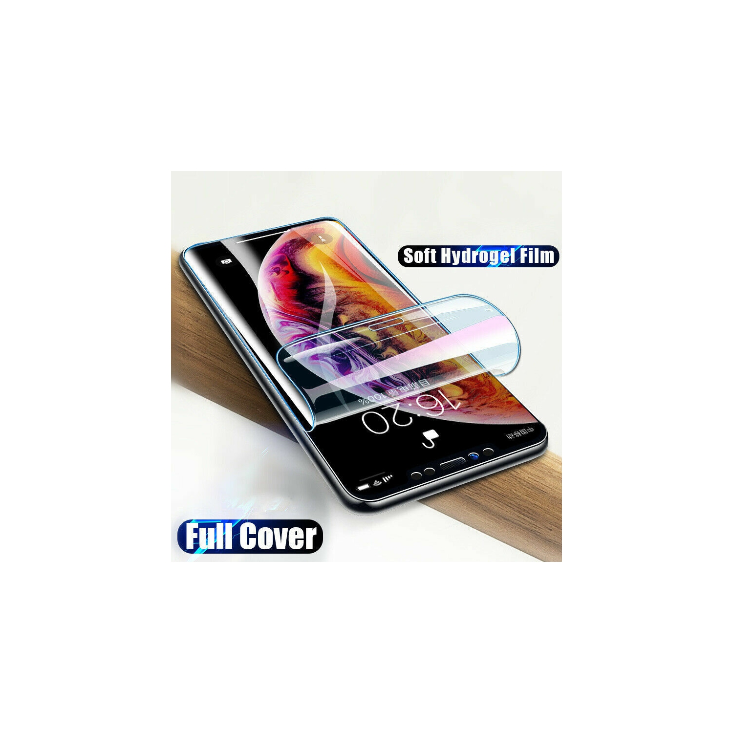 [PAQUET de 2] Protecteur d’écran en plastique hydrogel pour iPhone 12 d’Apple - convient aux étuis