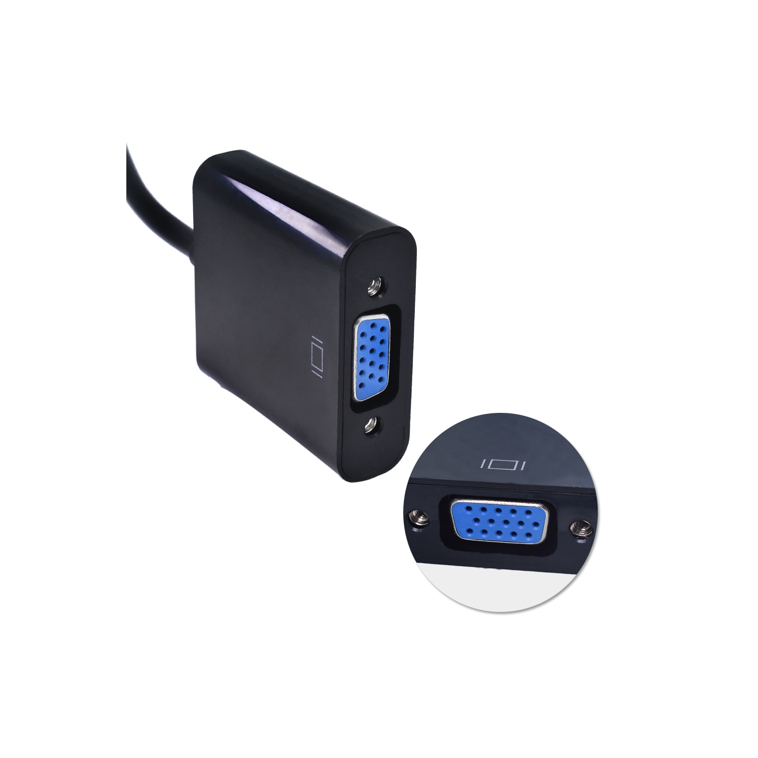 SuperShield HDMI to VGA Adapter - Black