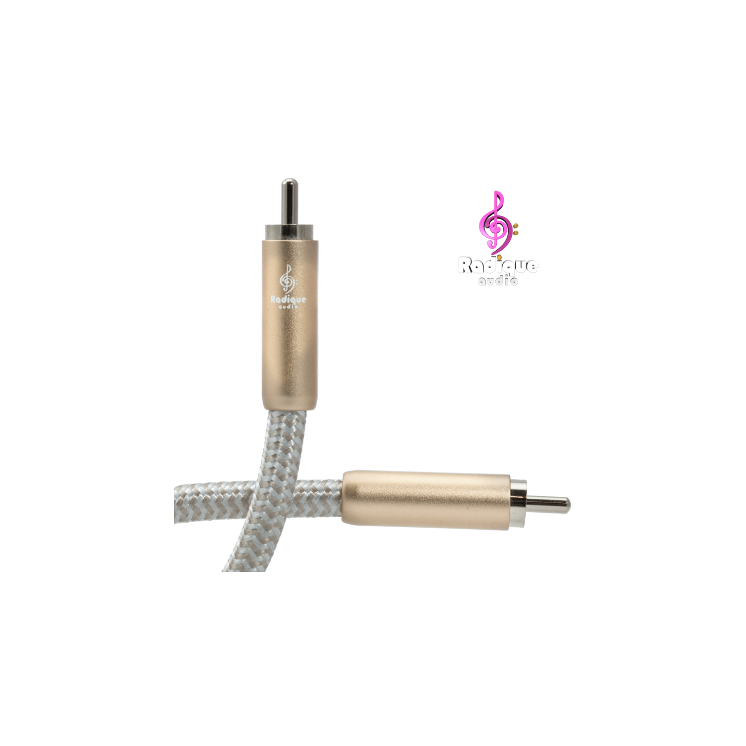 Câble RCA simple série Gold de Radique Audio - 0,2 m