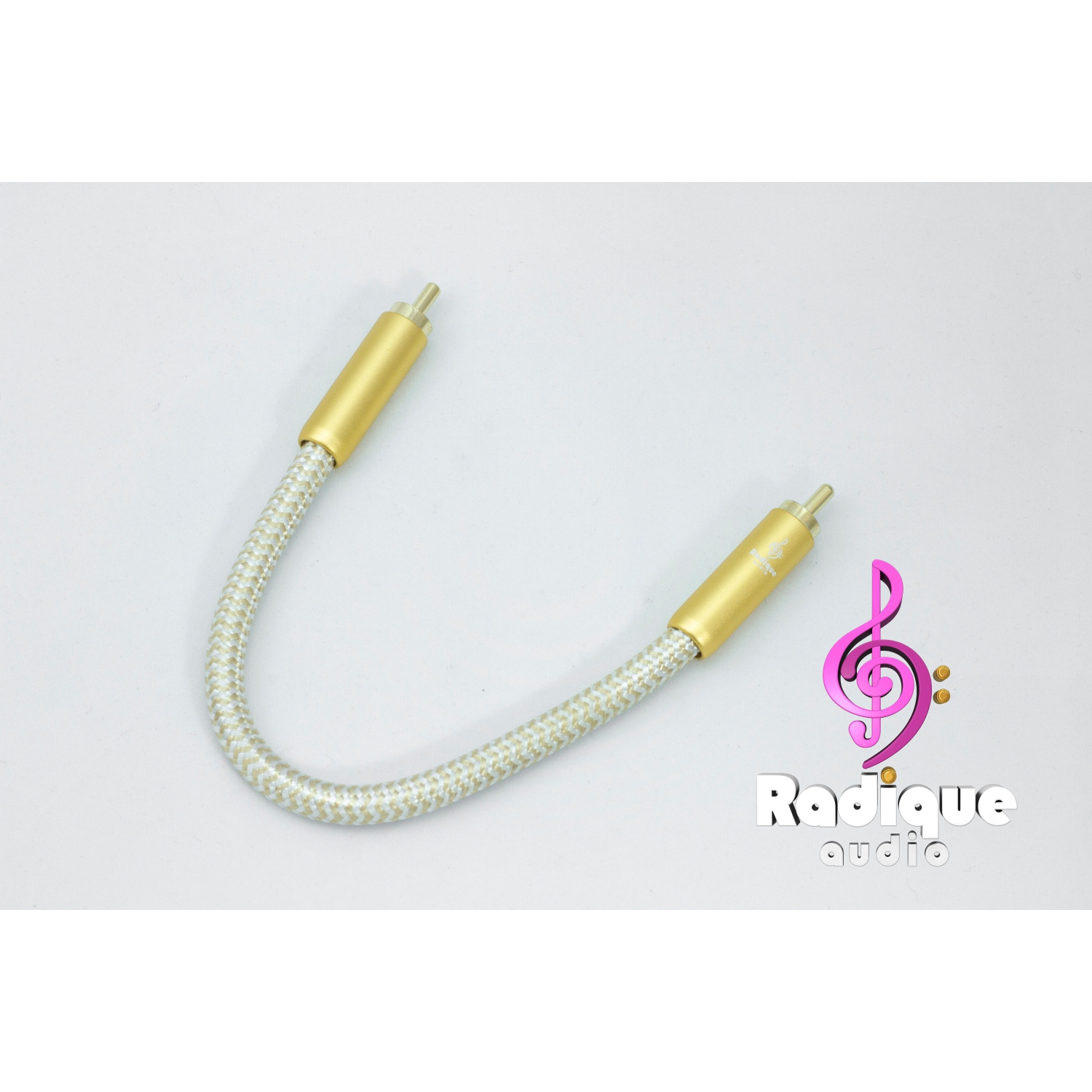 Câble RCA simple série Gold de Radique Audio - 0,2 m