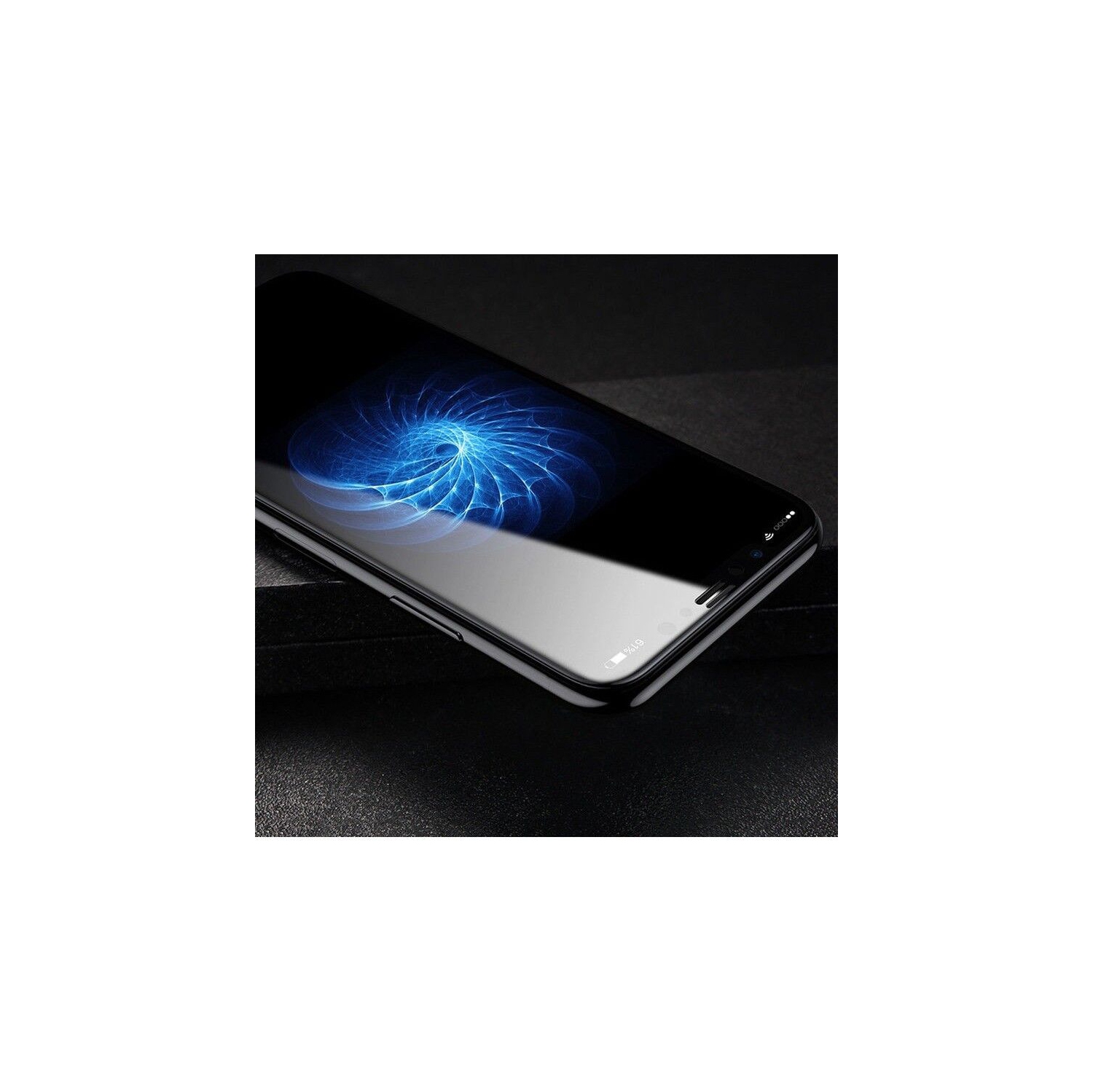 [2 PACK] Apple iPhone 11 Pro Black Tempered Screen Protector Guard - Case Friendly