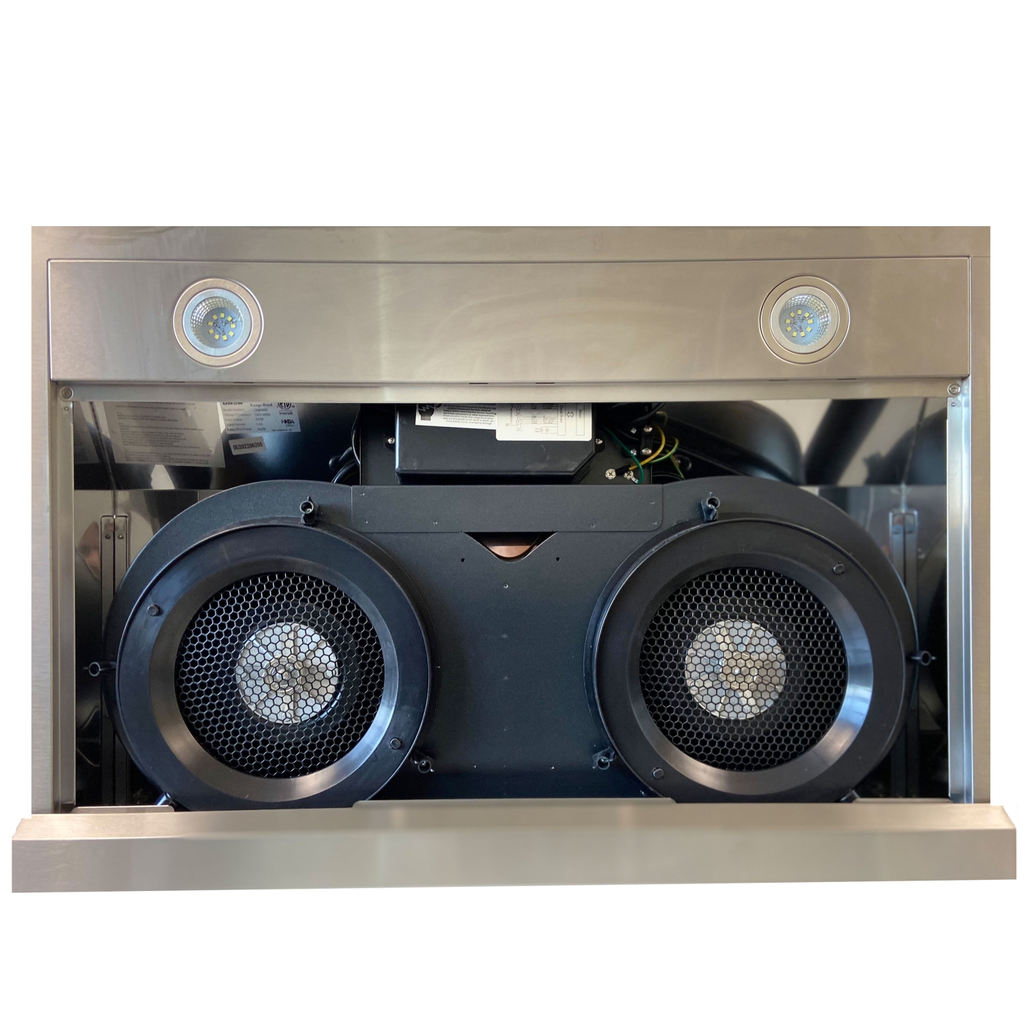 ONEX® 30" 700 CFM Hotte de cuisinière sous armoire en acier inoxydable #OHF60WH