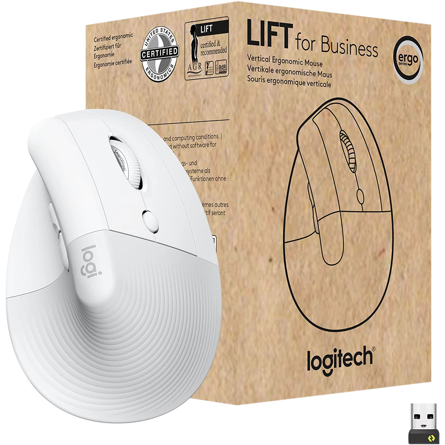 Évaluation de la souris ergonomique verticale de 4000 ppp Lift de Logitech  