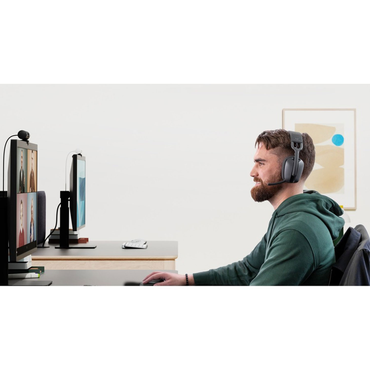 Logitech Zone Vibe Wireless Headset - Graphite