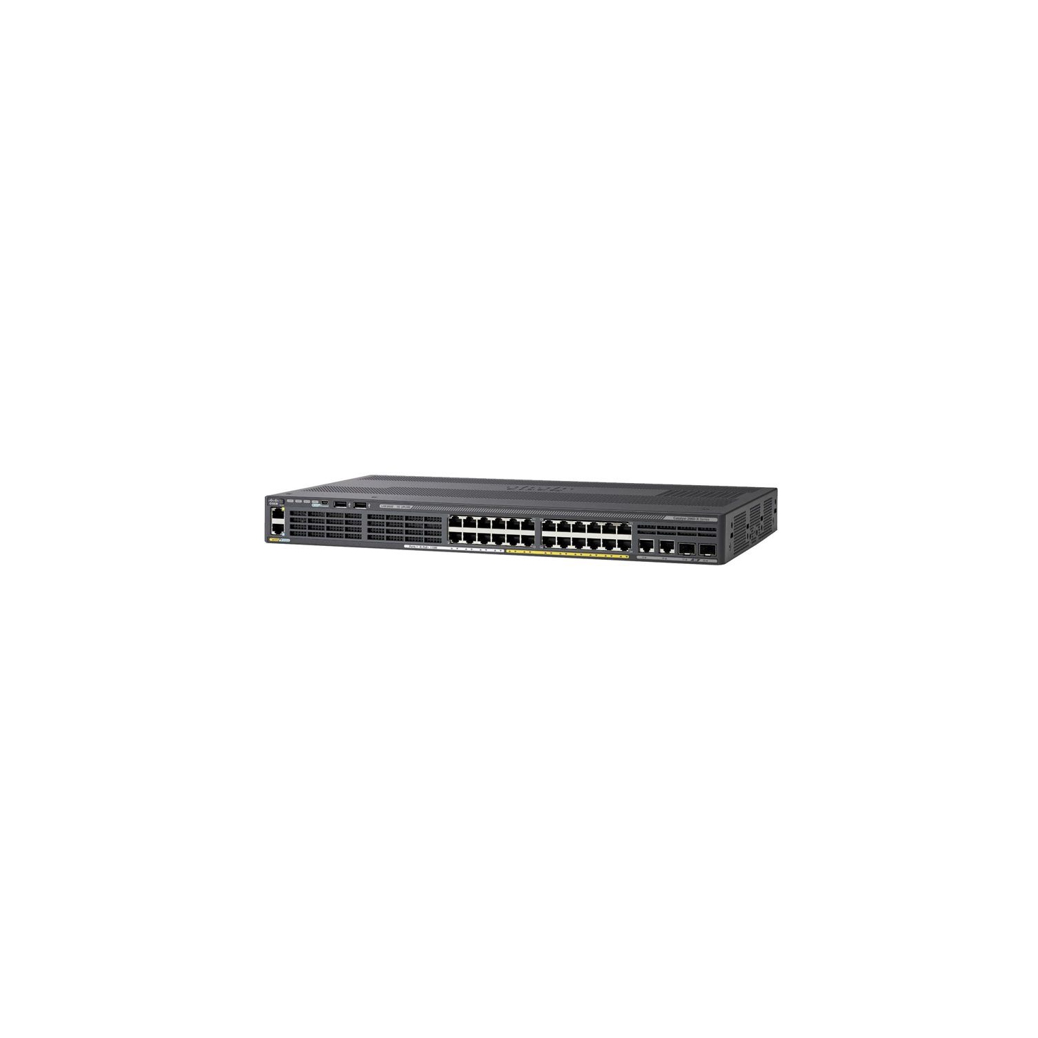 Brand New Cisco Catalyst 2960-X 24 GigE(8 PoE), 2 x 1G SFP, 2 X 10/100/1000 BT, LAN Base / WS-C2960X-24PSQ-L