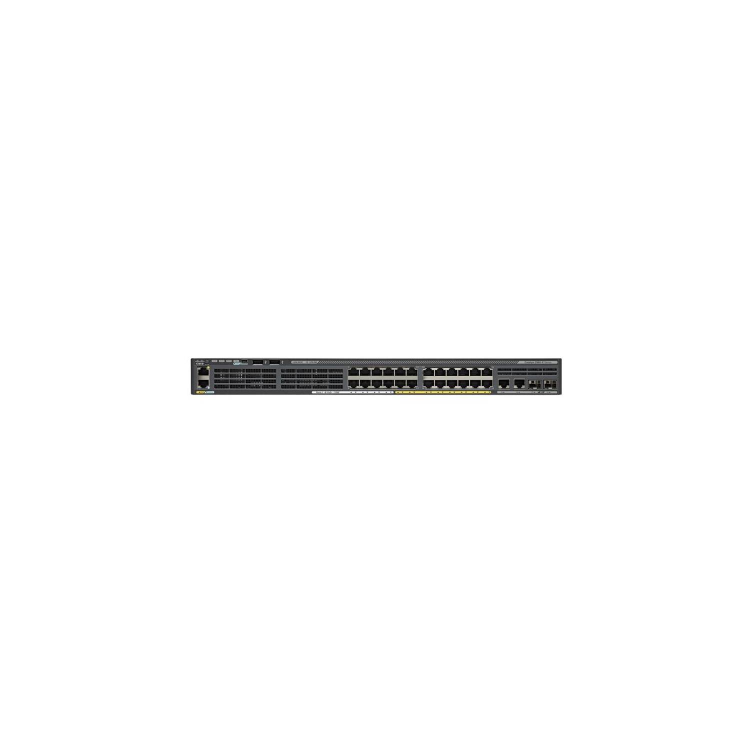 Brand New Cisco Catalyst 2960-X 24 GigE(8 PoE), 2 x 1G SFP, 2 X 10/100/1000 BT, LAN Base / WS-C2960X-24PSQ-L