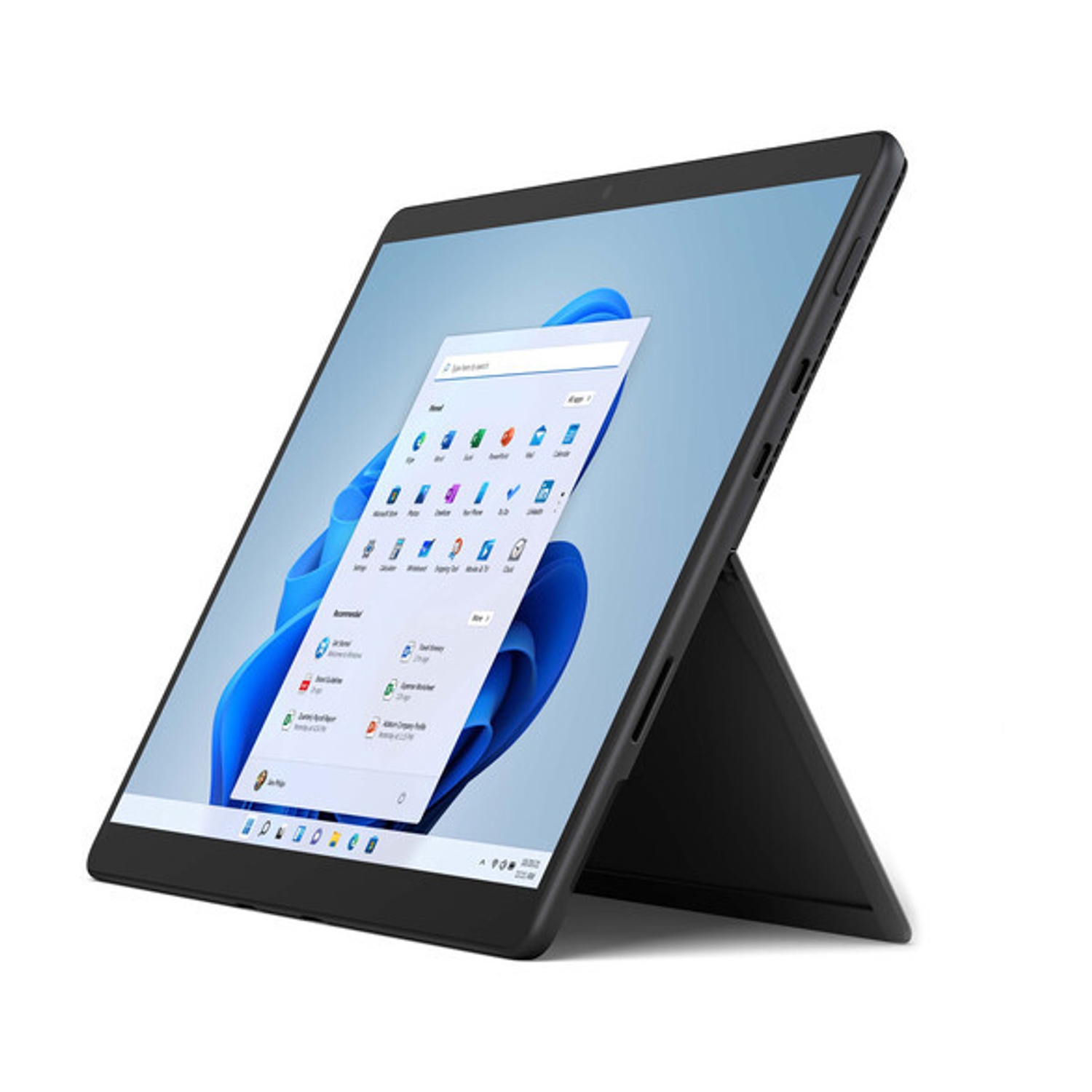 Refurbished (Excellent) Microsoft Surface Pro 8 Tablet – Intel i7, 16GB RAM, 512GB SSD, 13” Touchscreen, Windows 11, Graphite - Accessories Sold Separately