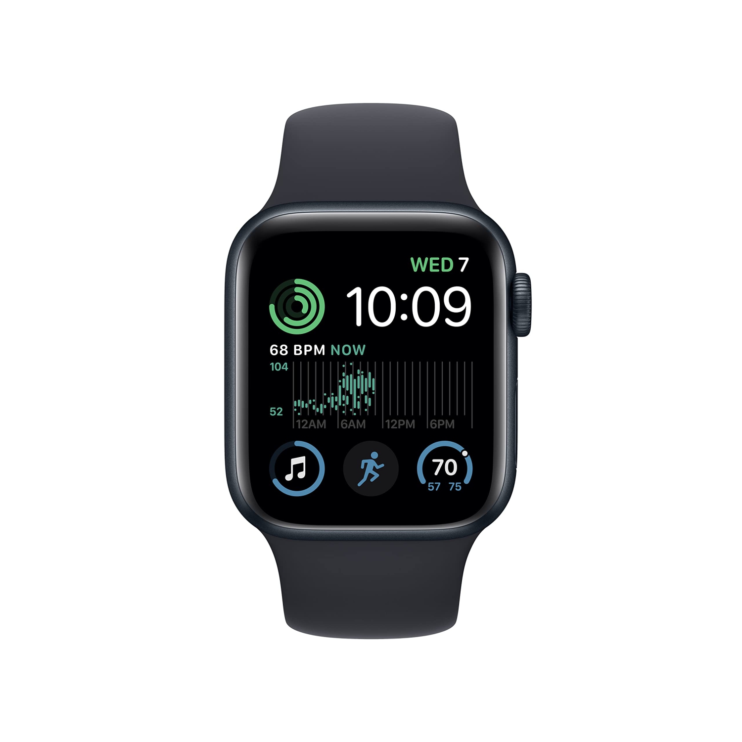 Apple Watch SE (2nd Gen) [GPS 40mm] Smart Watch w/Midnight 