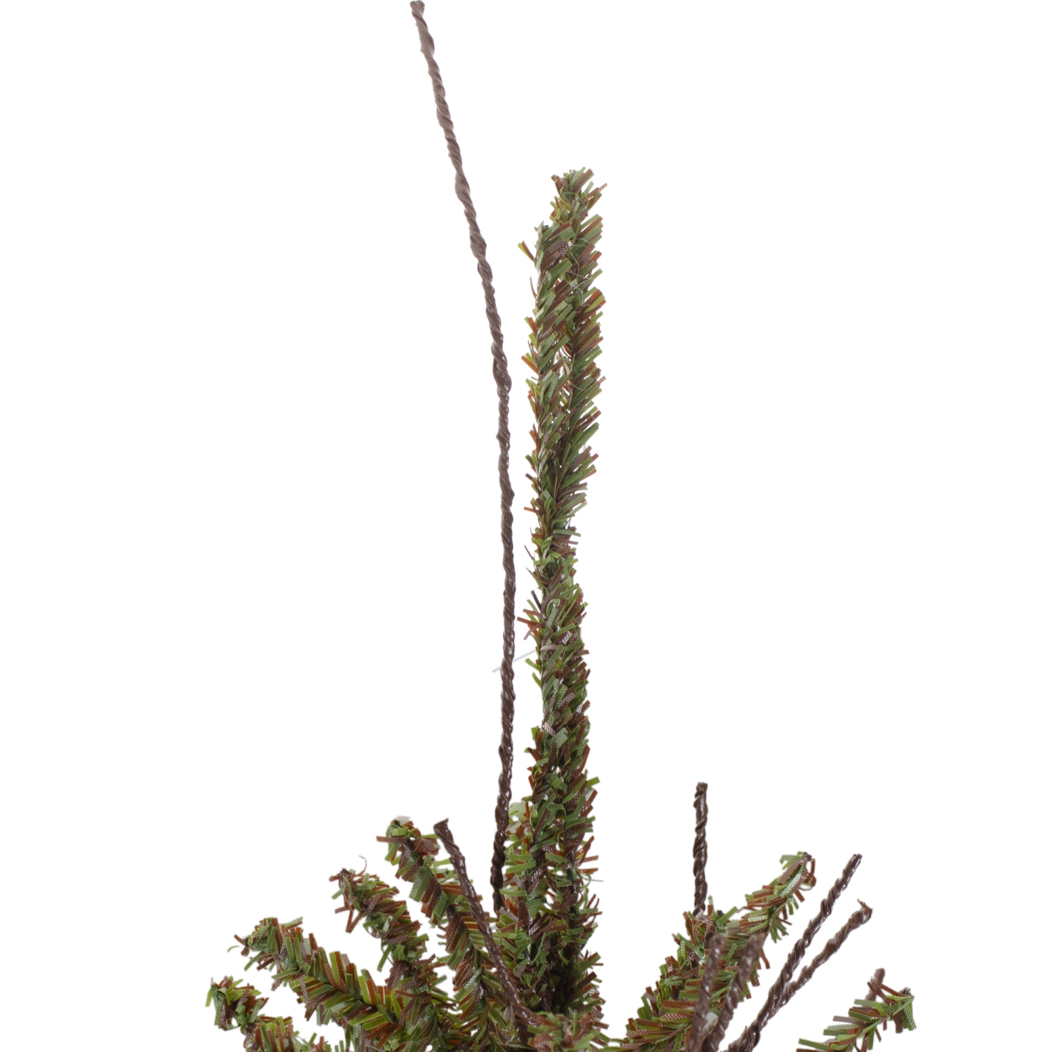 Medium Warsaw Twig Artificial Christmas Tree with Burlap Base - 2.5' - Unlit