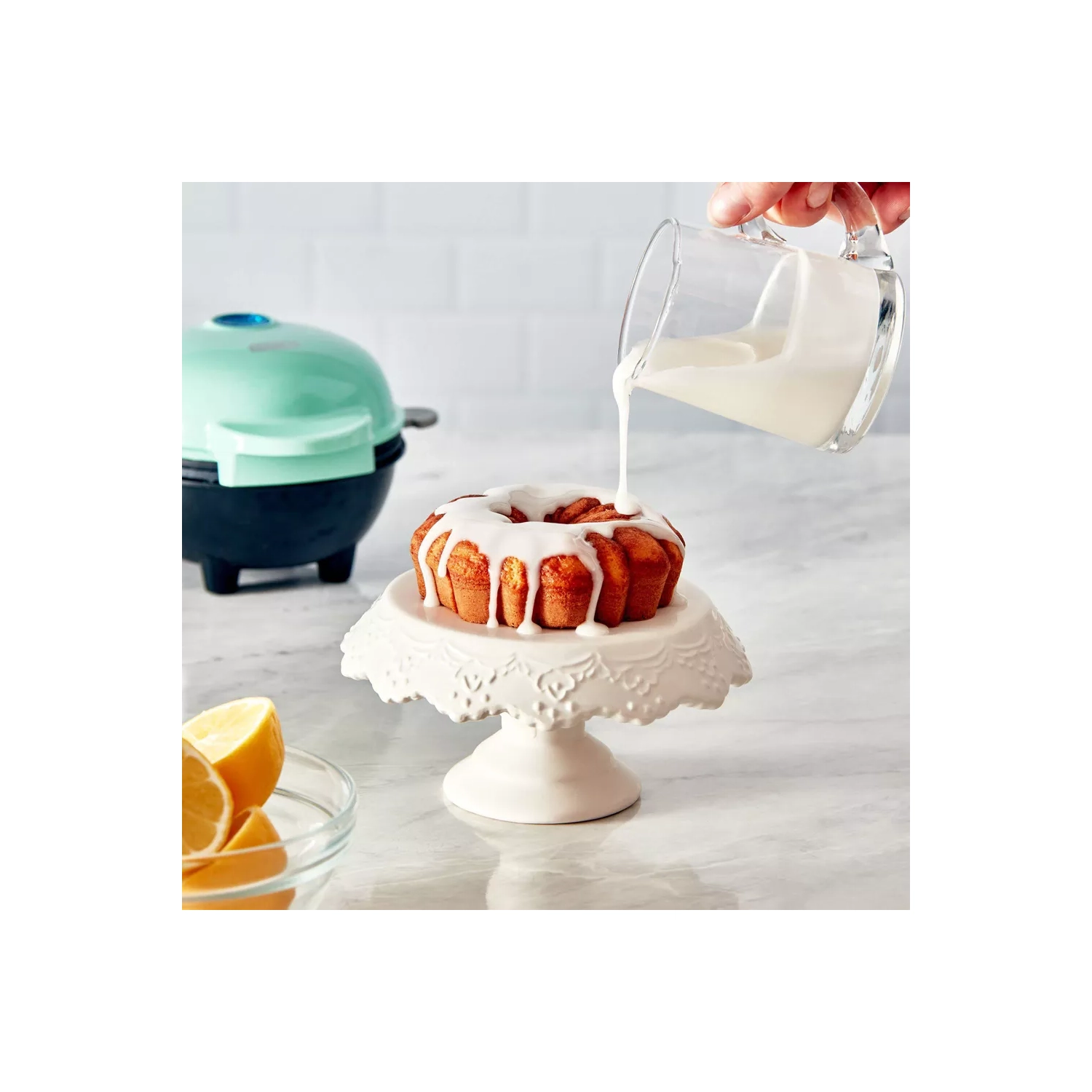 Dash Mini Bundt Maker - Aqua - 80177942