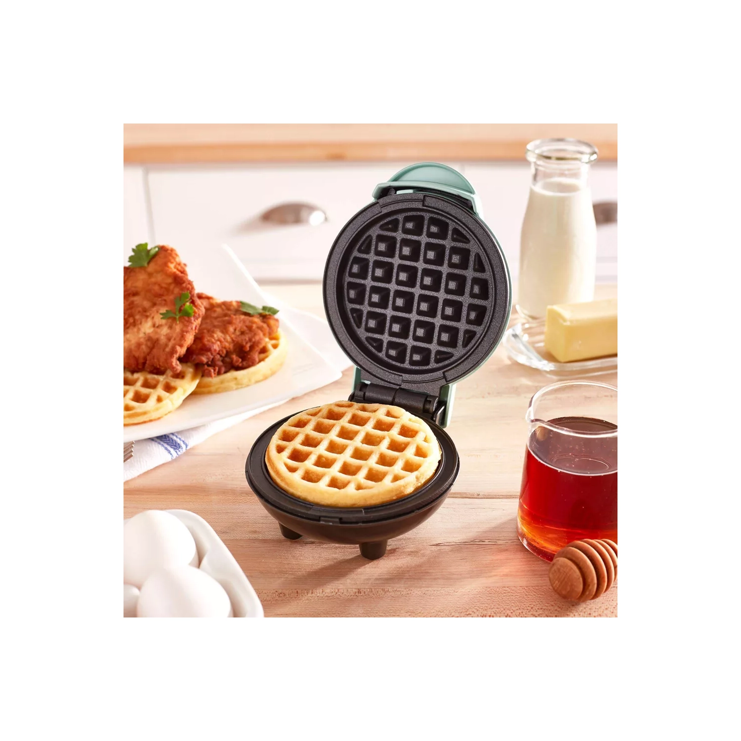 Mini gaufrier Dash - Aqua - 52912898