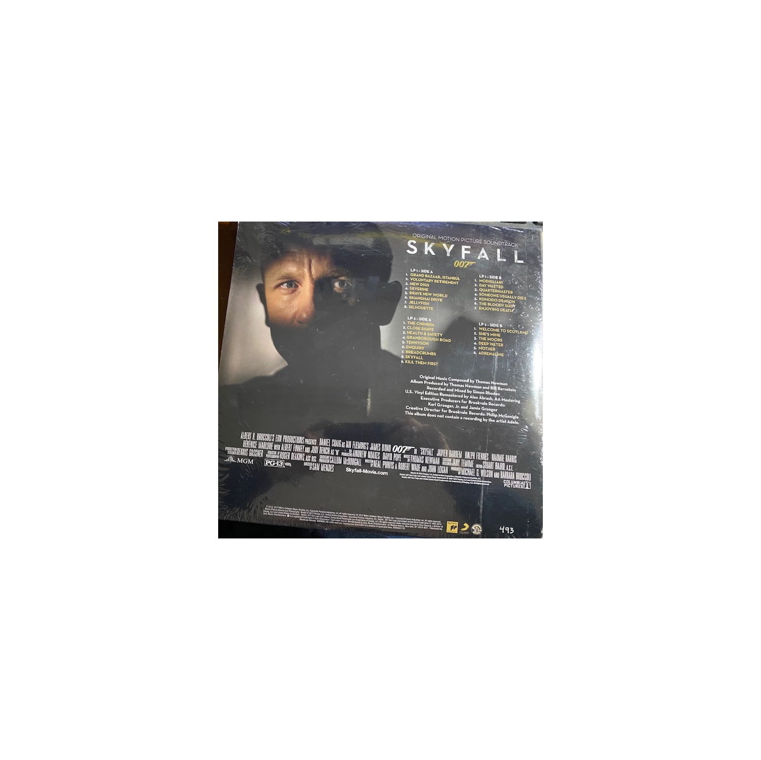 Skyfall (vinyle) 2-LP Blue & White Swirl Édition limitée de 500