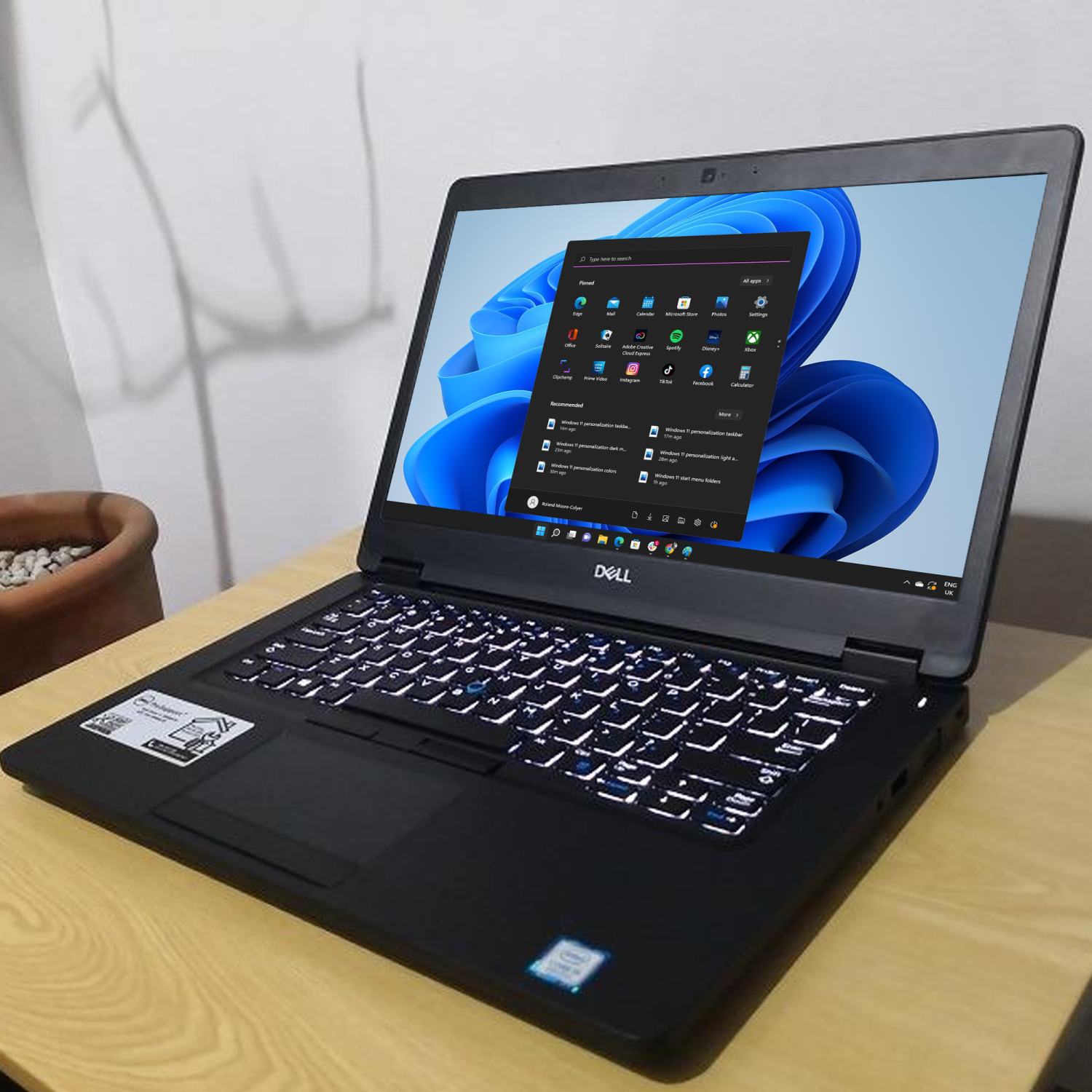 (Refurbished Good)-Dell Latitude Business Laptop 5490 FHD , Intel Core i5-8350U Processor Upto 3.60 GHz, 16GB RAM, 256GB SSD, HDMI, Webcam, backlit,