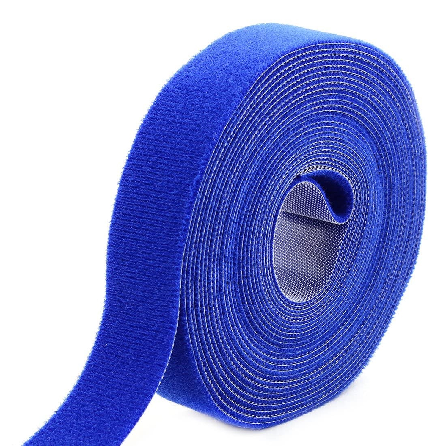 Reusable Self Adhesive Cable Straps-Blue