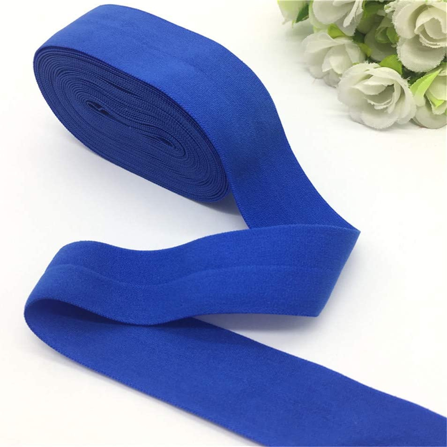 Reusable Self Adhesive Cable Straps-Blue