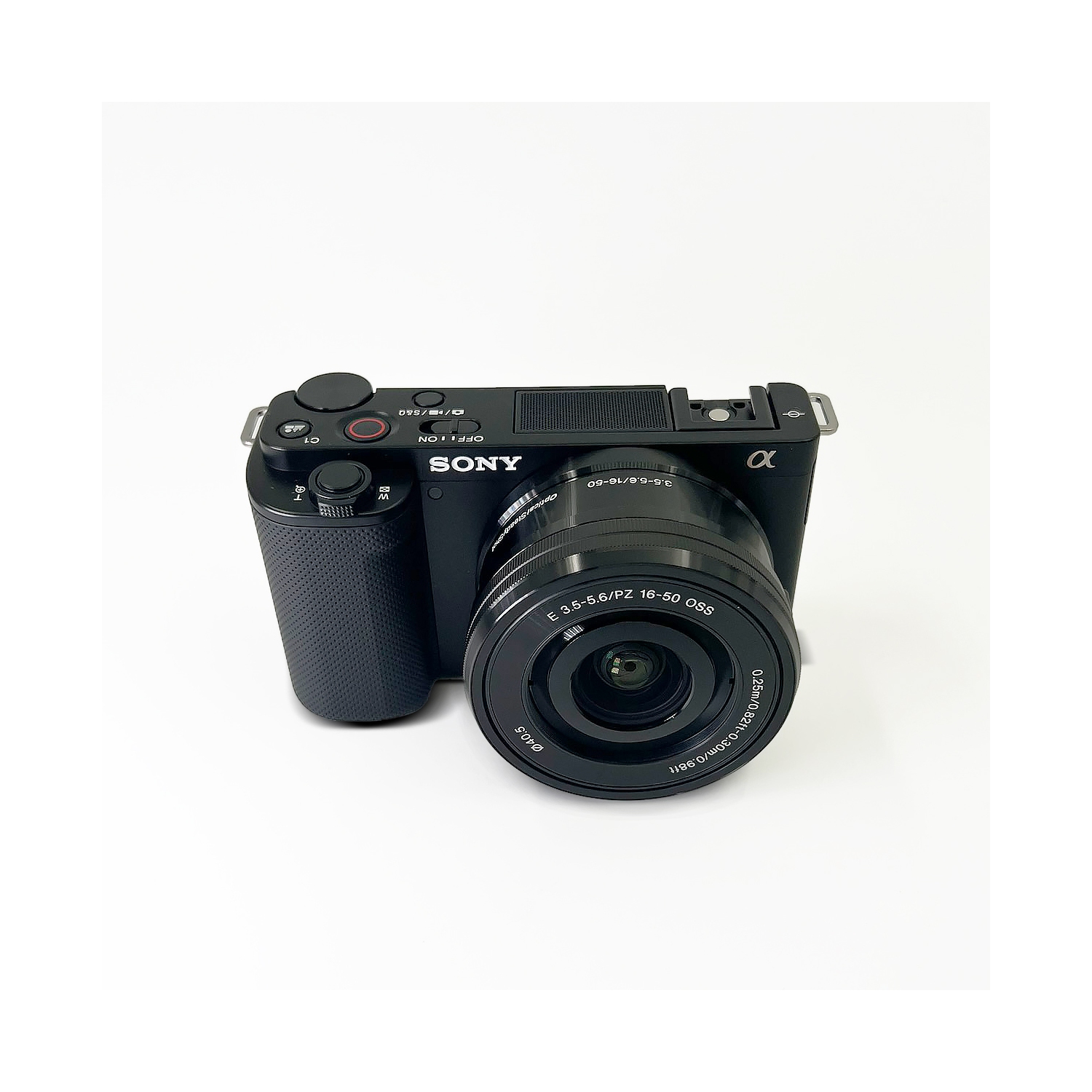 Refurbished (Excellent) - Sony Alpha ZV-E10 - APS-C Interchangeable Lens Mirrorless Vlog Camera Kit - Black