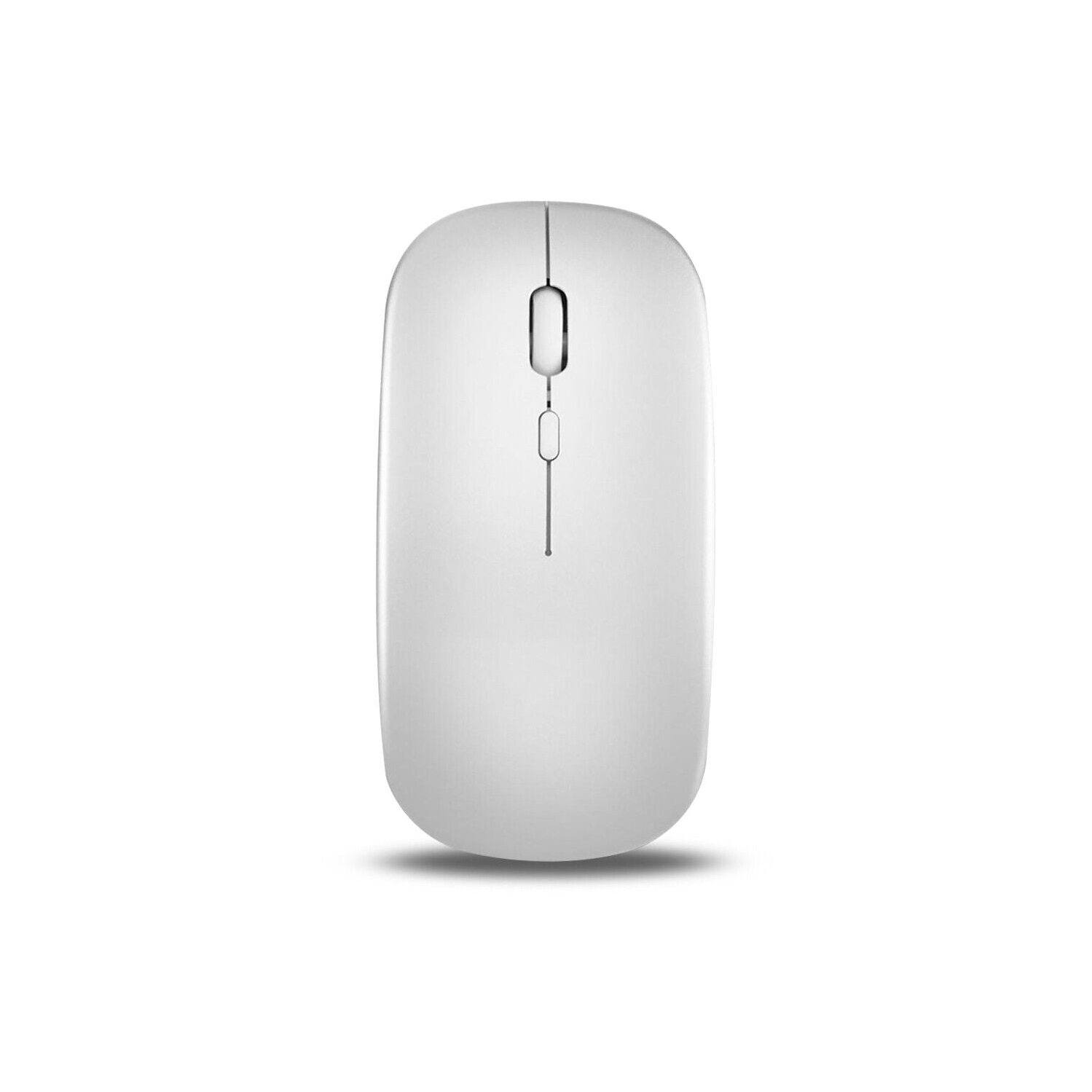 1600DPI Quiet Click Wireless Mouse, Bluetooth 5.0 / 2.4 GHz w/ USB Mini-Receiver