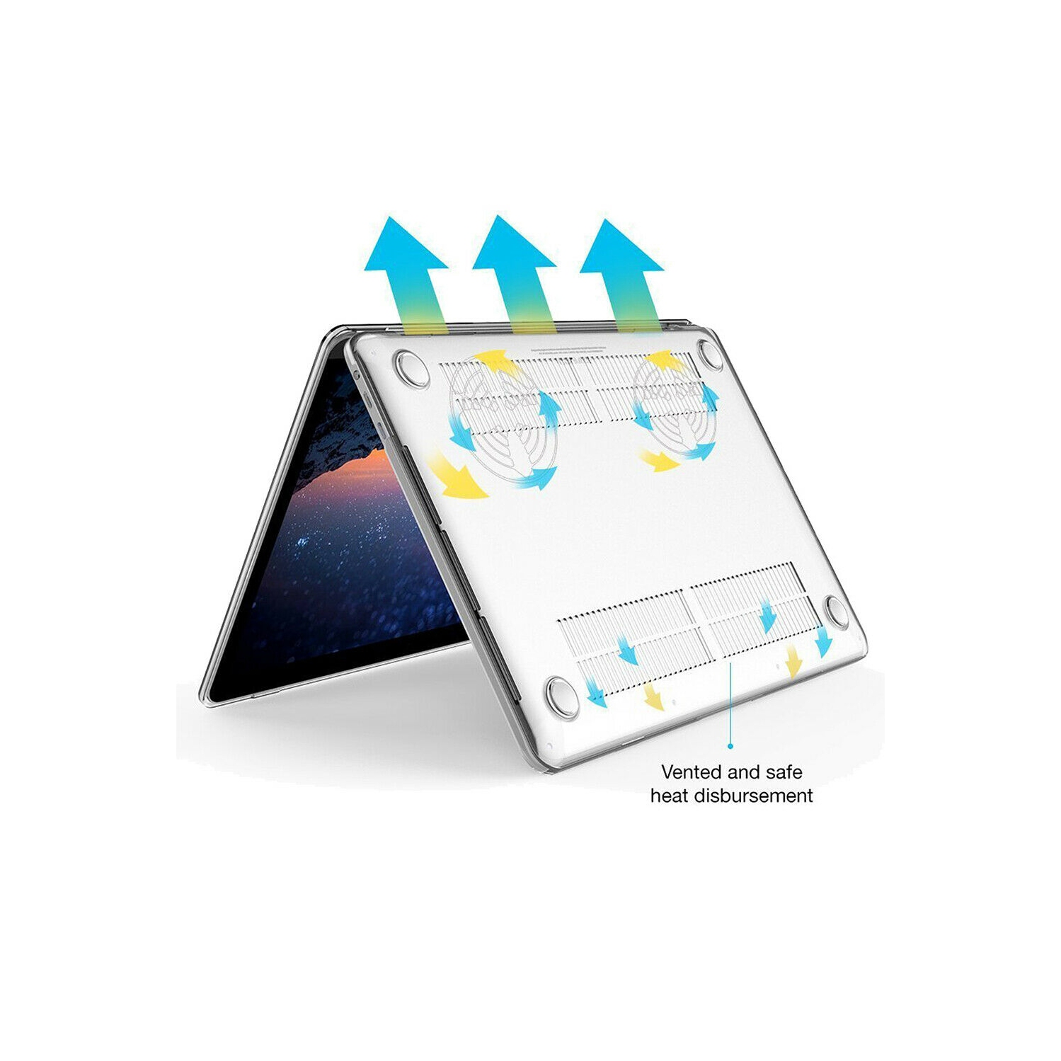 For MacBook 12inch with Retina Display A1534 Plastic Hard Shell+KB Skin+LCD Film