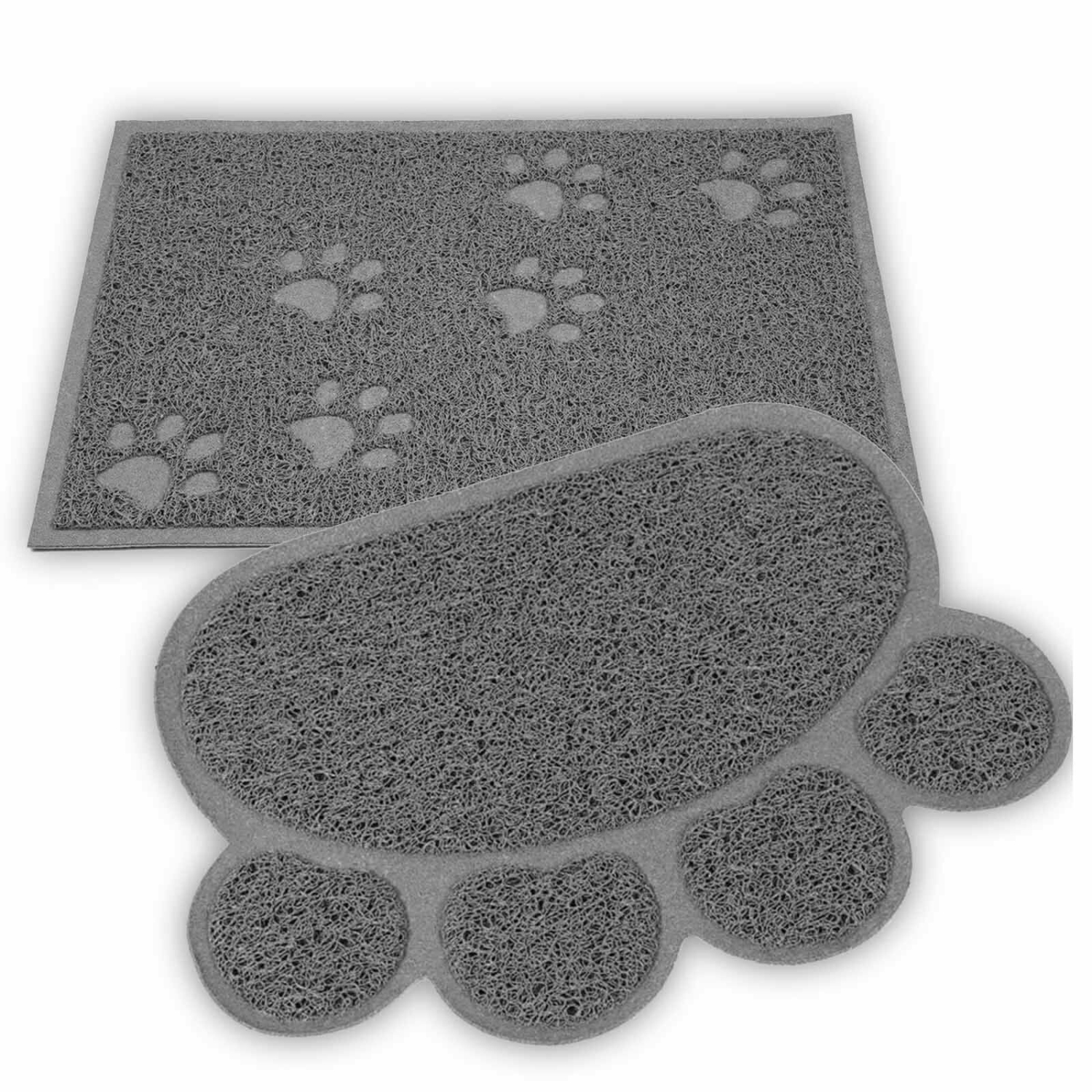 Tapis d’alimentation flexible et étanche pour animaux avec envers antidérapant pour chiens et chats CA