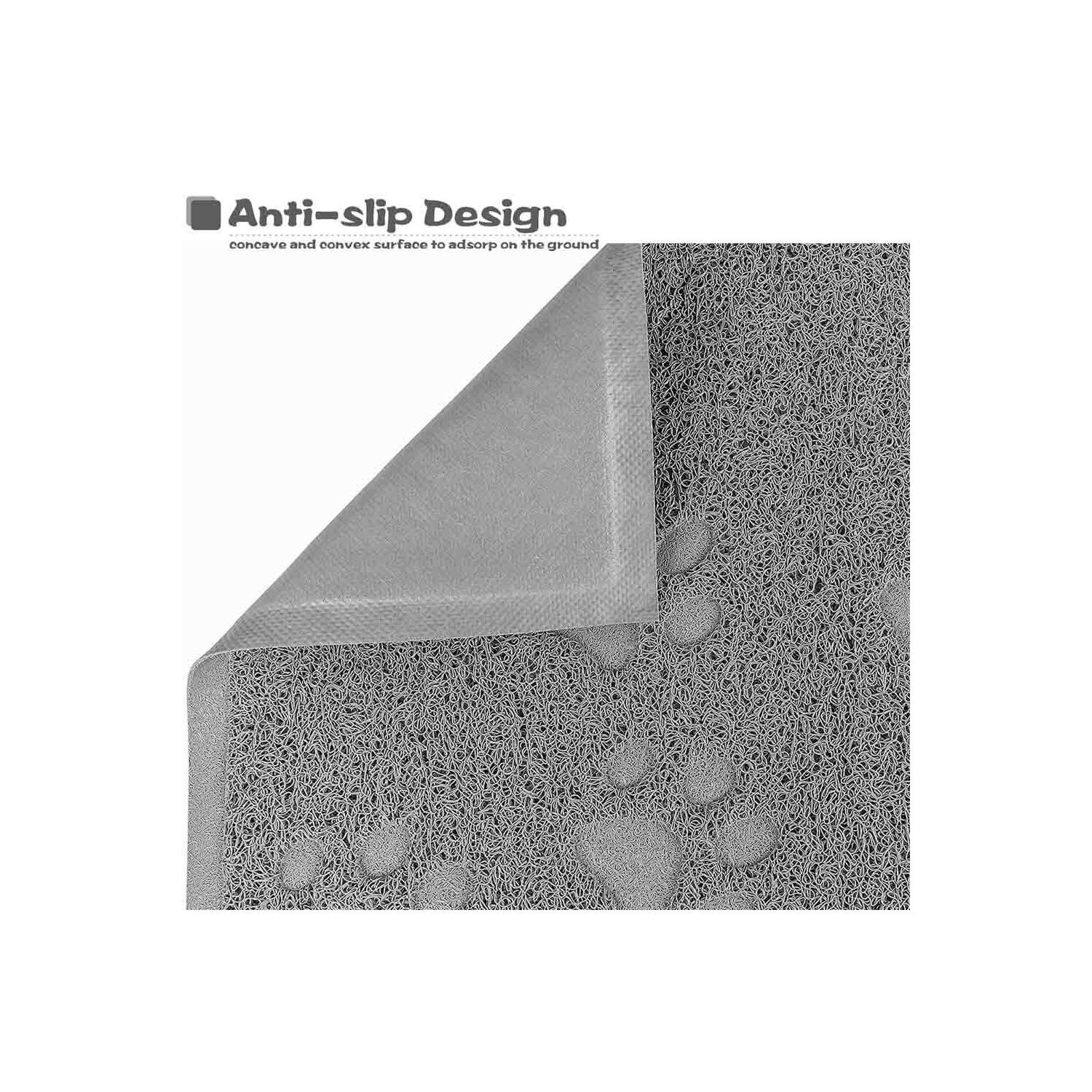 Flexible & Waterproof Pet Feeding Mat with Non Slip Backing for Dogs and Cats CA