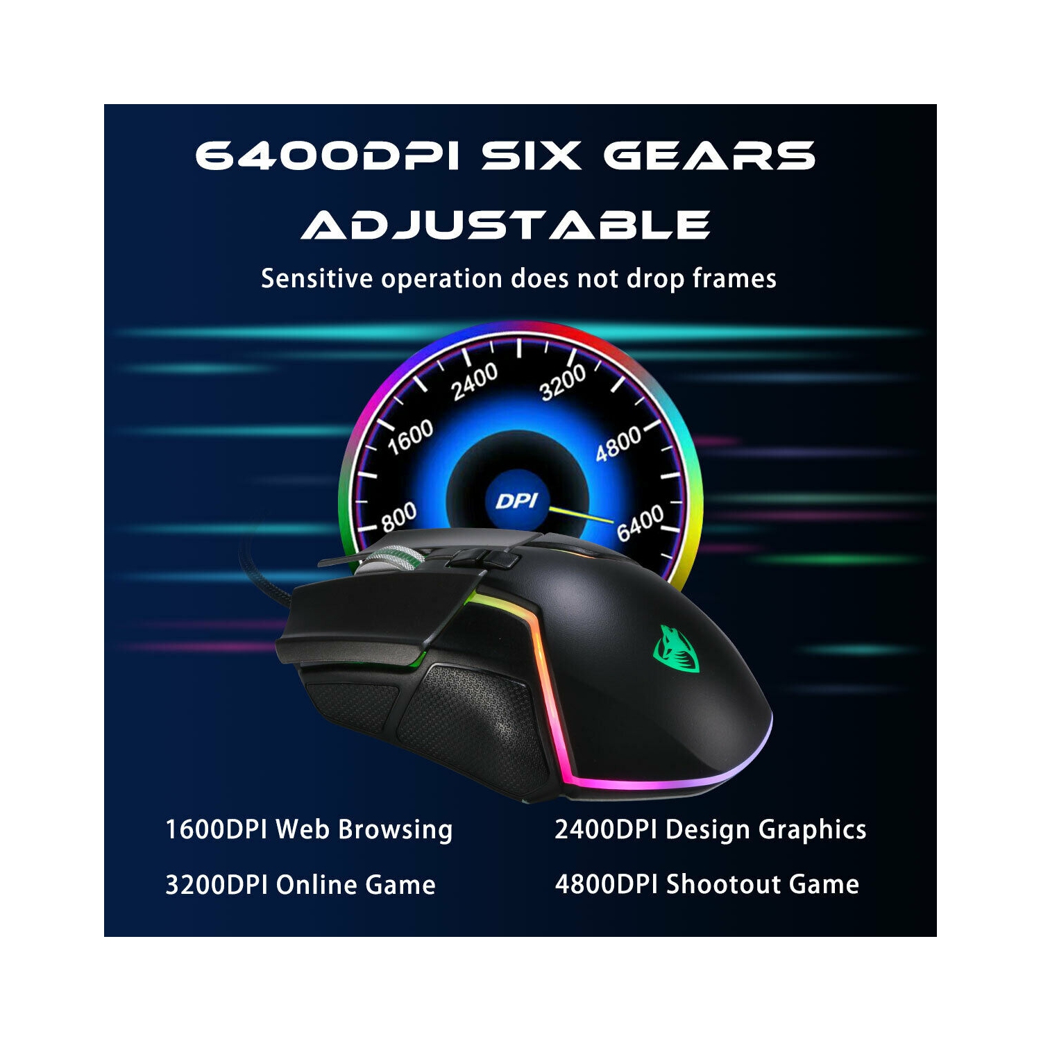 ENSEMBLE CLAVIER ET souris DE jeu PRO LED avec rétroéclairage multicolore changeant de souris CA