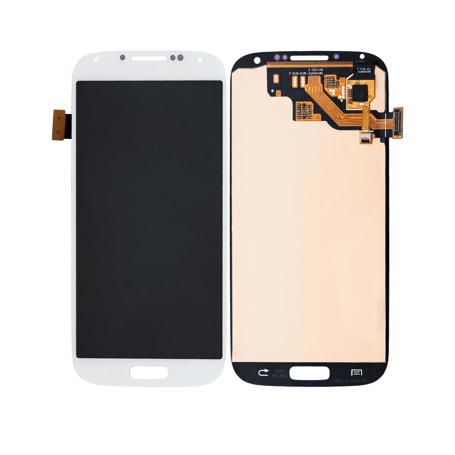 Refurbished - Replacement OLED Assembly Without Frame Compatible For Samsung Galaxy S4 (White)